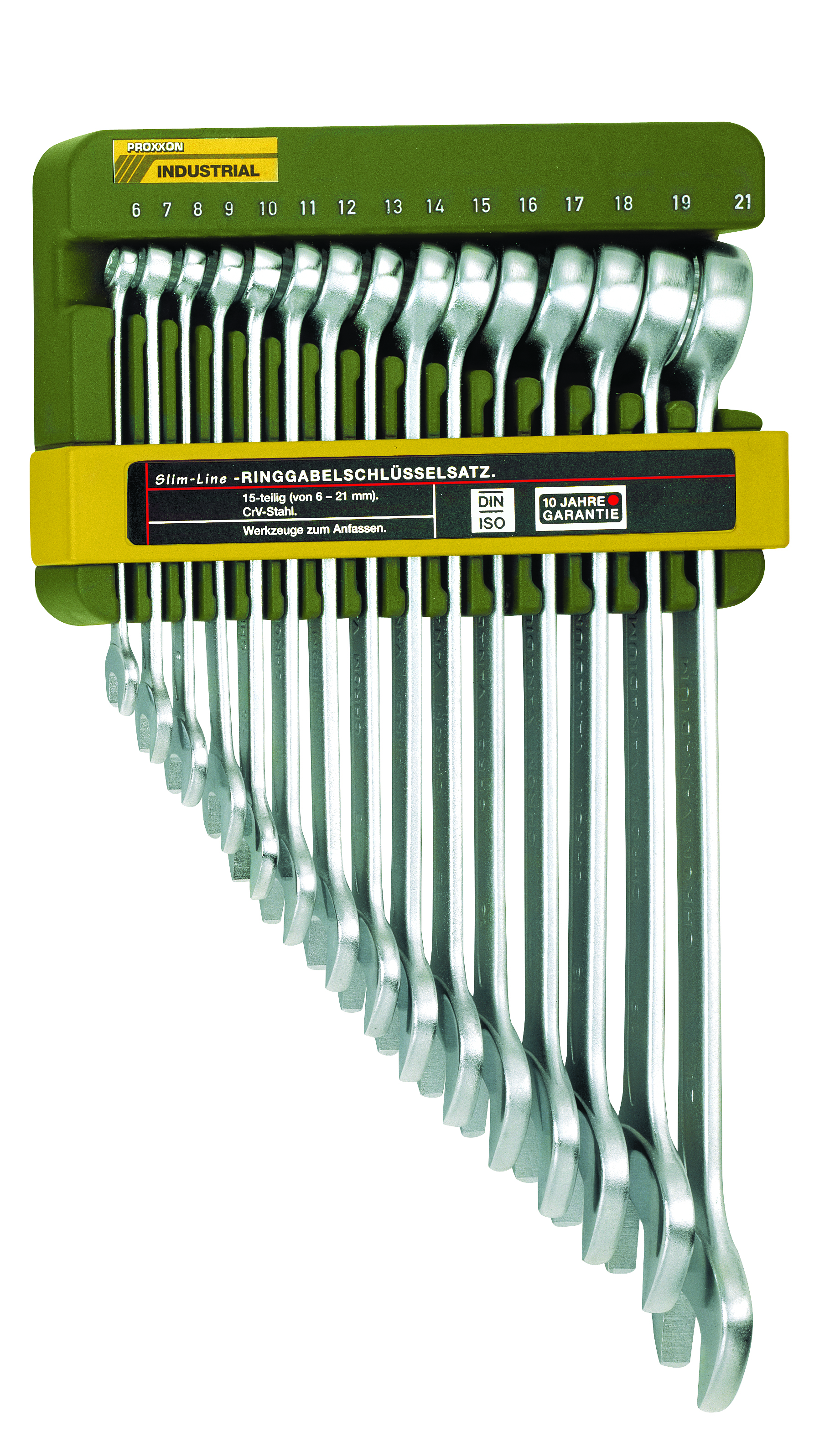 Proxxon SlimLine–Ring–Maulschlüsselsatz 15-teilig