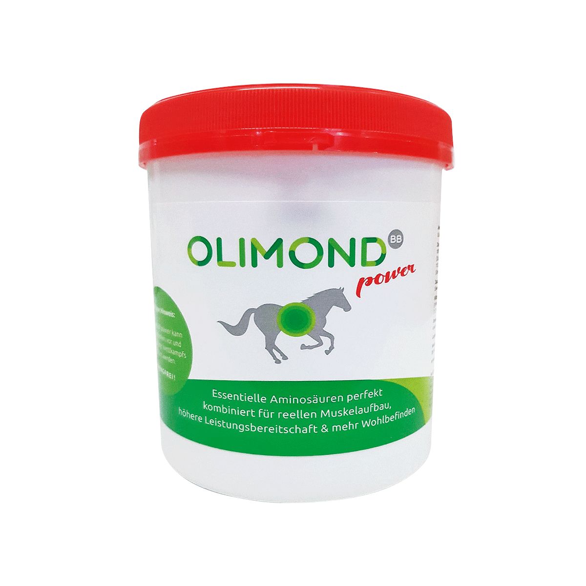 Olimond BB power (Kleinpackung) mit inaktivierter Hefe und essenziellen Aminosäuren 0,5 kg Dose
