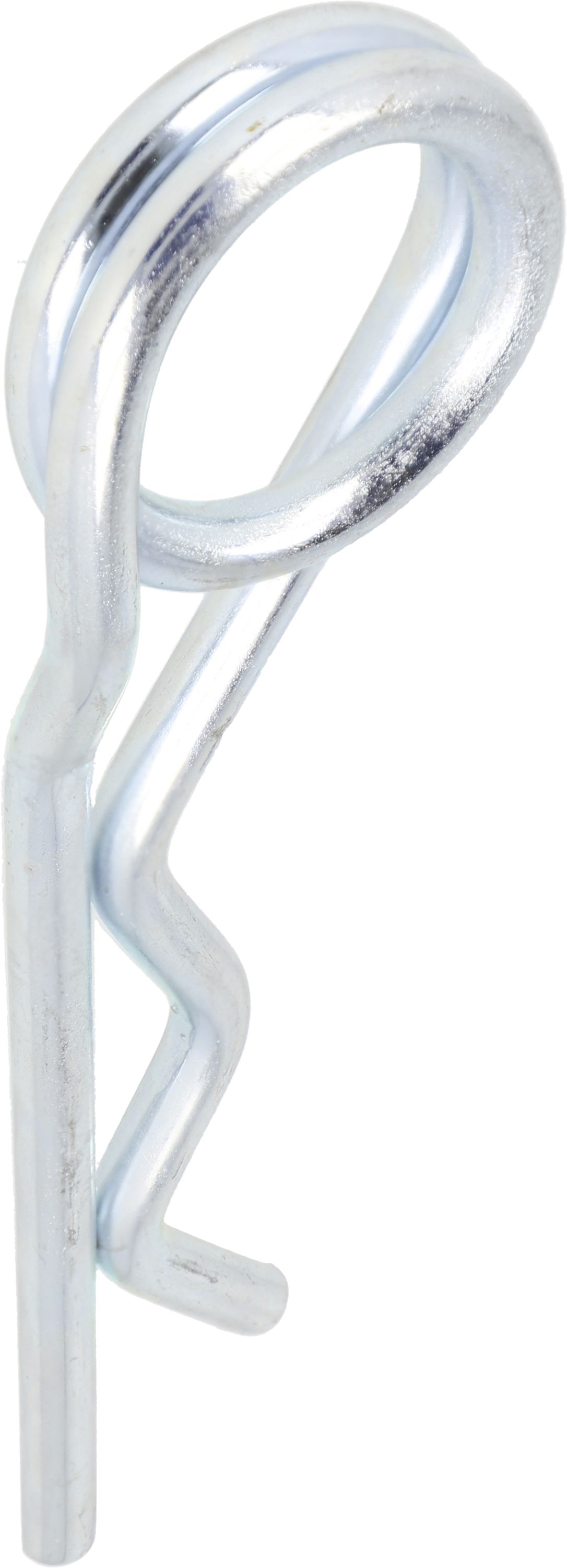 Federstecker 6 mm doppelt gebogen, verzinkt, für Wellen-Ø 8 – 40 mm