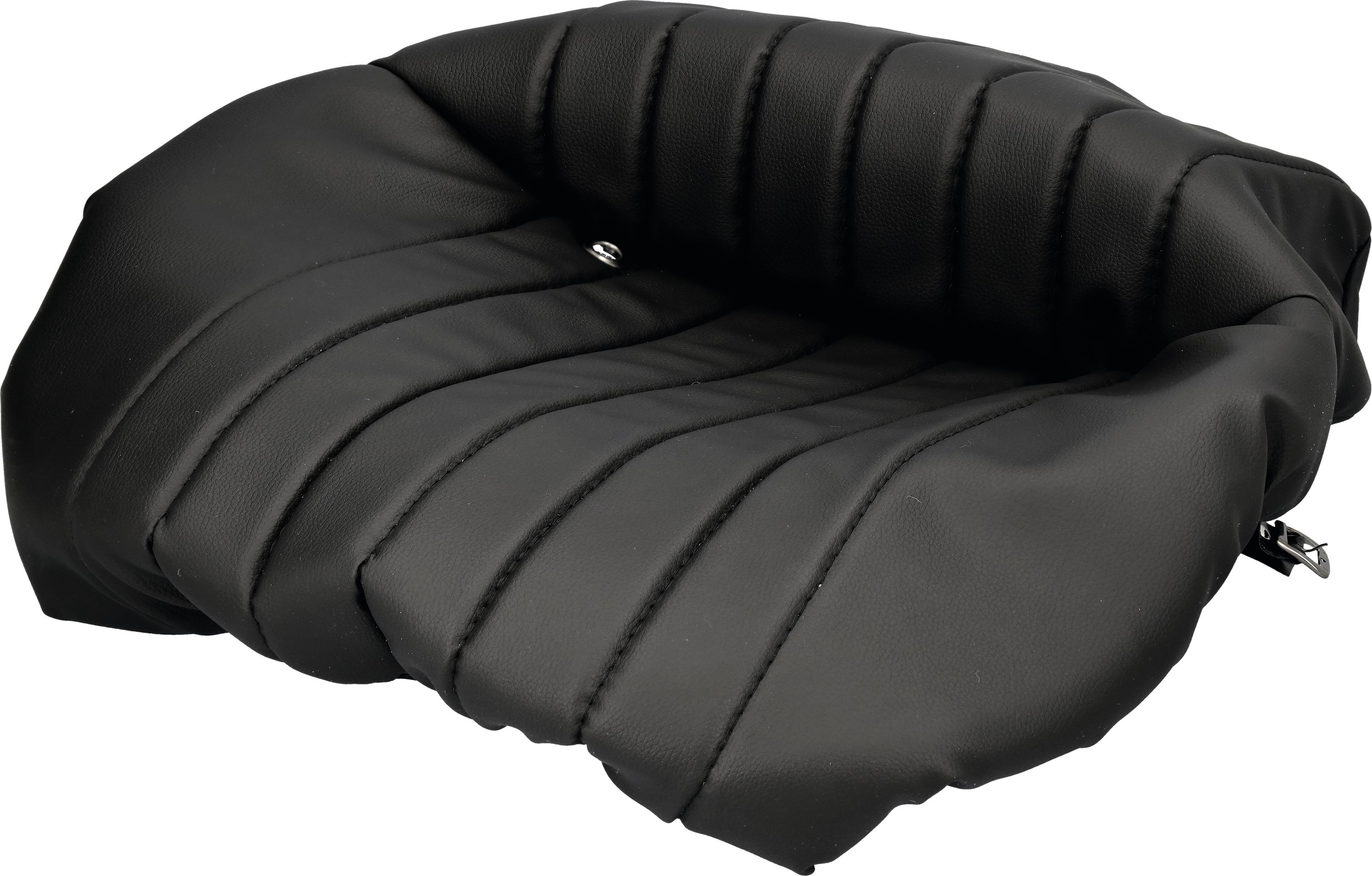 Sitzbezug, 1-teilig, schwarz, Kunstleder für Fritzmeier 7030