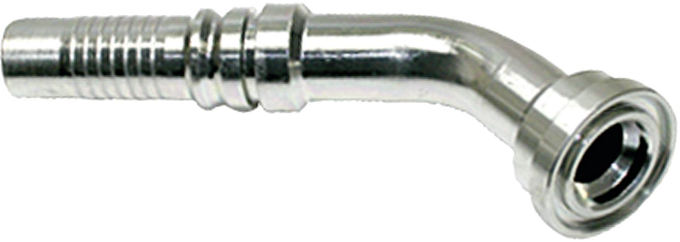 SAE-Flanschnippel "SFL-S 3000 PSI" leicht, 45 °, Stahl, mit Ausreißsicherung Interlock, NW DN 20 - 3/4", Ø 38,1 mm