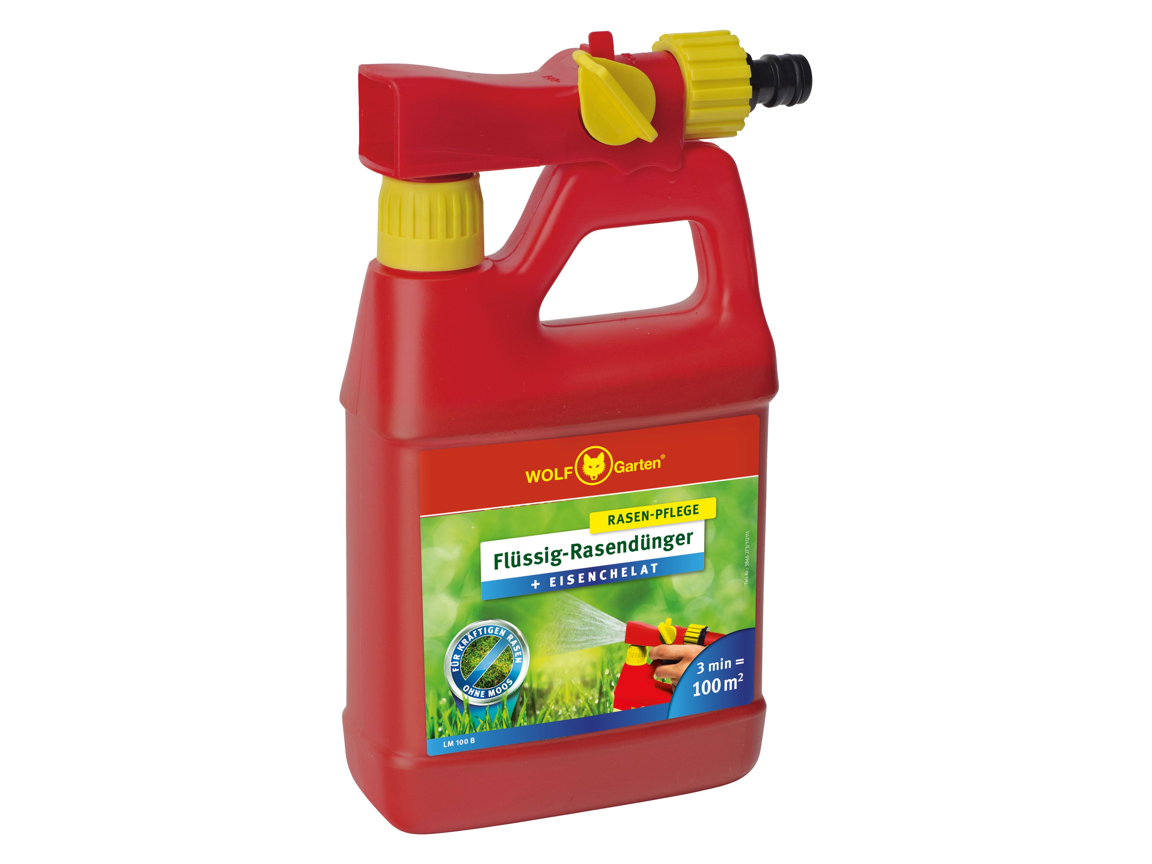 Wolf-Garten Rasendünger + Eisenchelat LM100 B flüssig