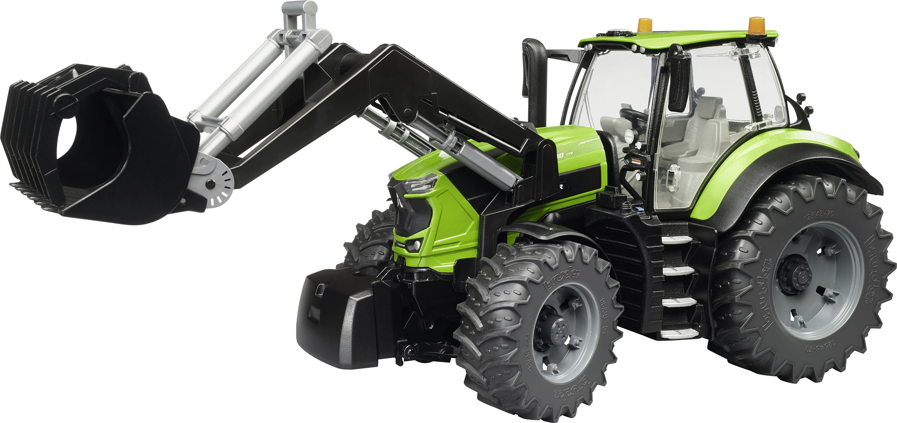 Bruder Modell "Deutz-Fahr Traktor 8280 TTV" mit Frontlader 1:16, 03161