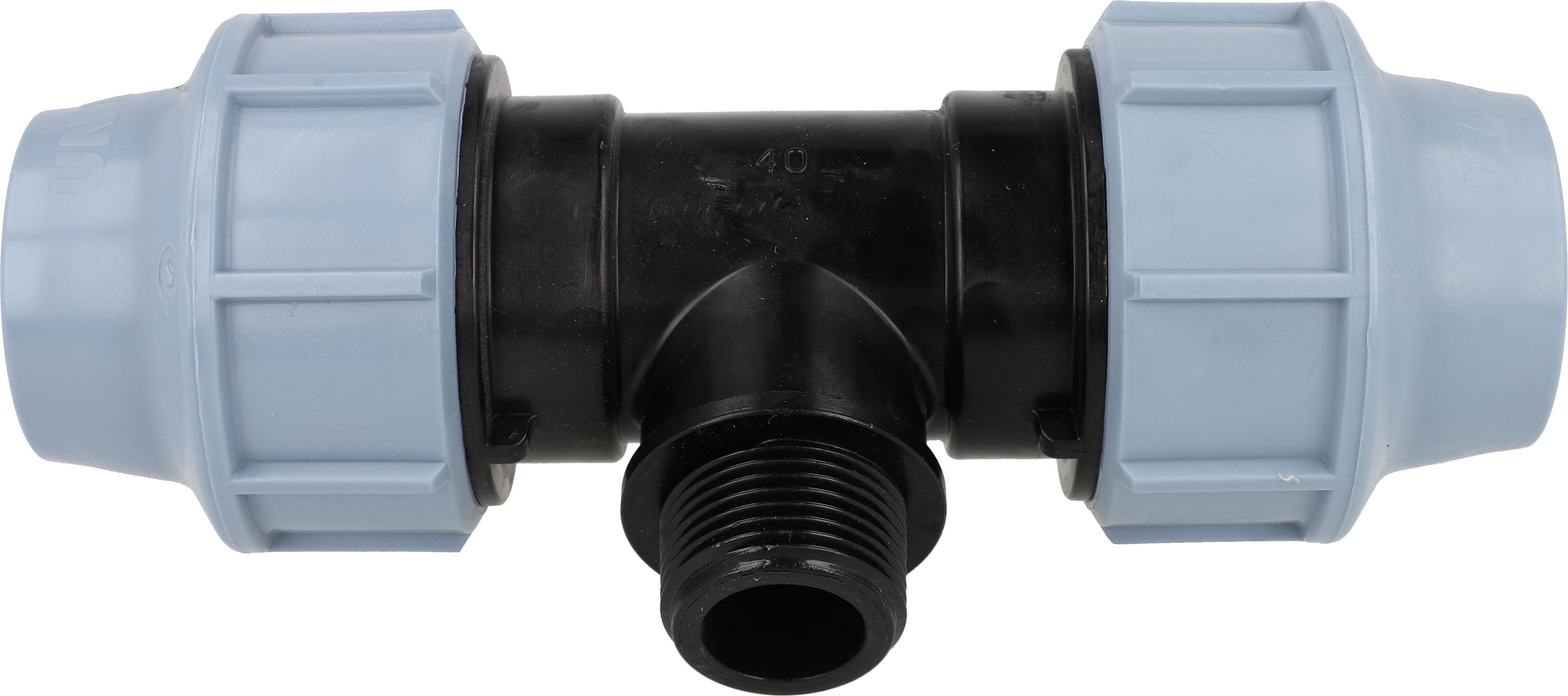 T-Verbinder 40 mm x 1" AG Unidelta