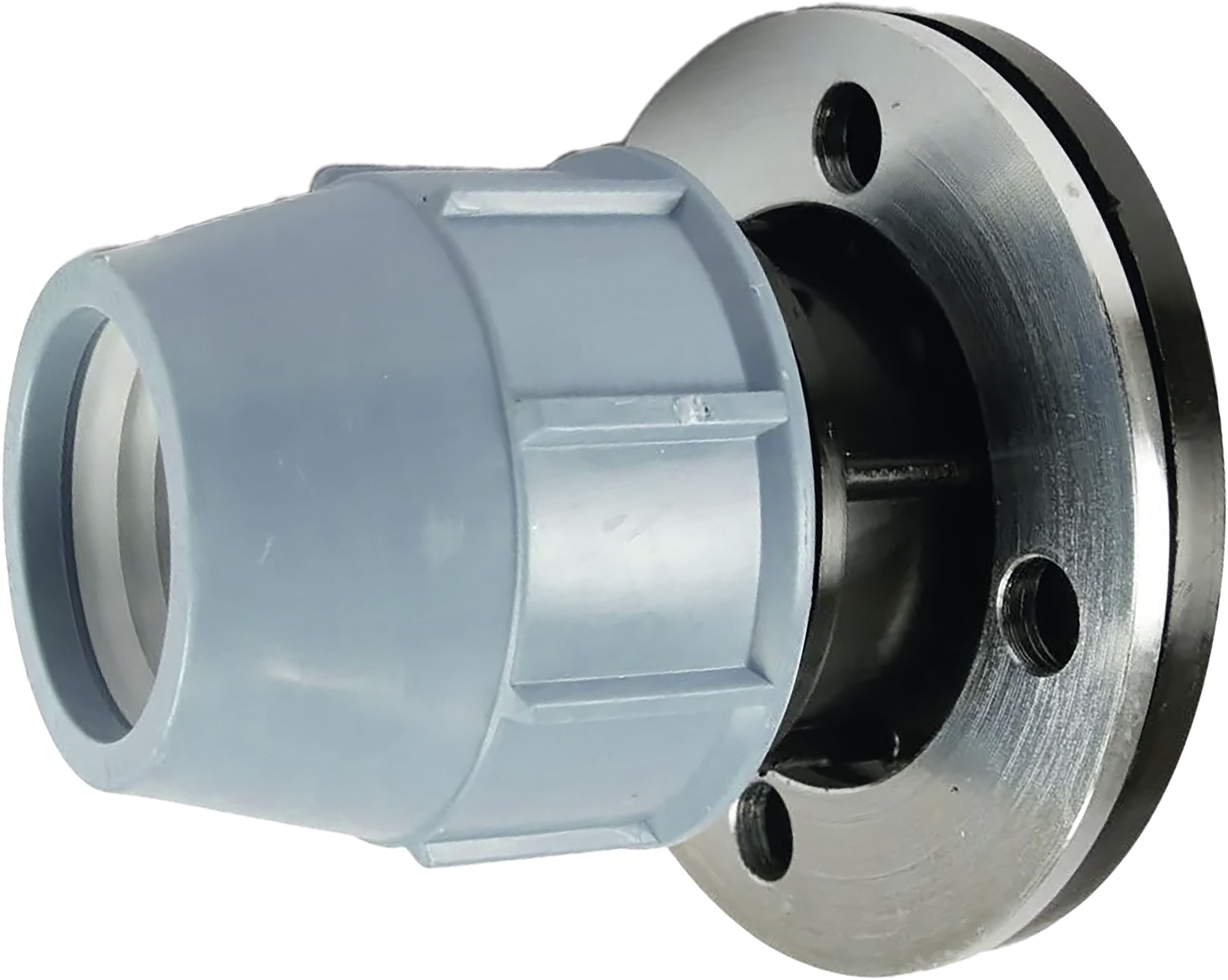 Verbinder gerade 63 mm x Flansch LK 125 mm Unidelta, 16 bar
