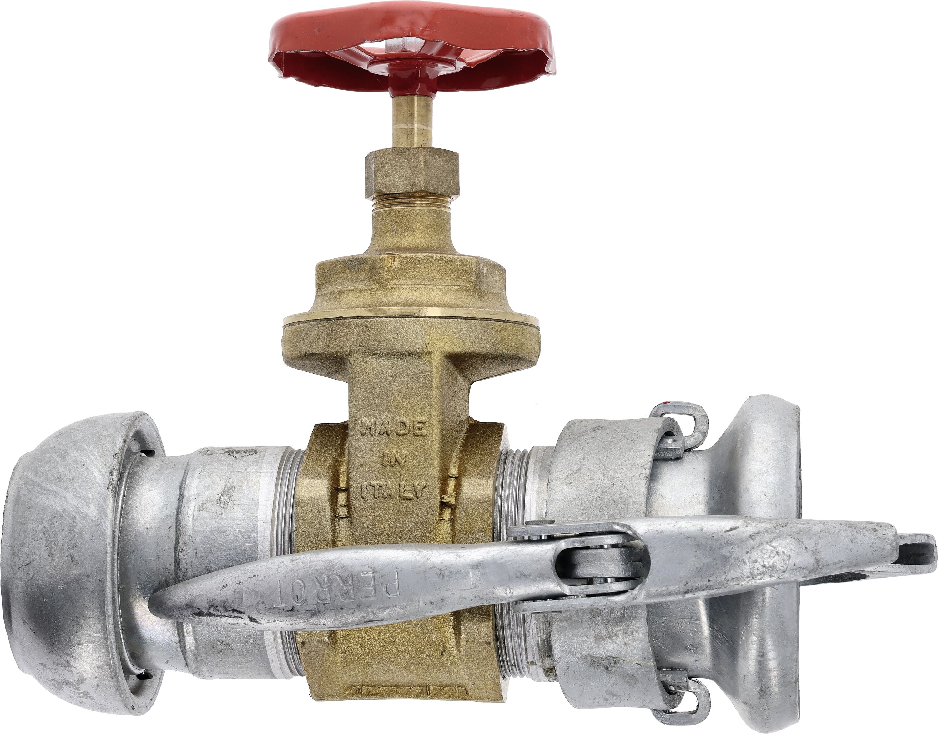 Perrot Streckenschieber "KZA" 70 M-Teil; 70 V-Teil x 2 1/2" AG, KF71510