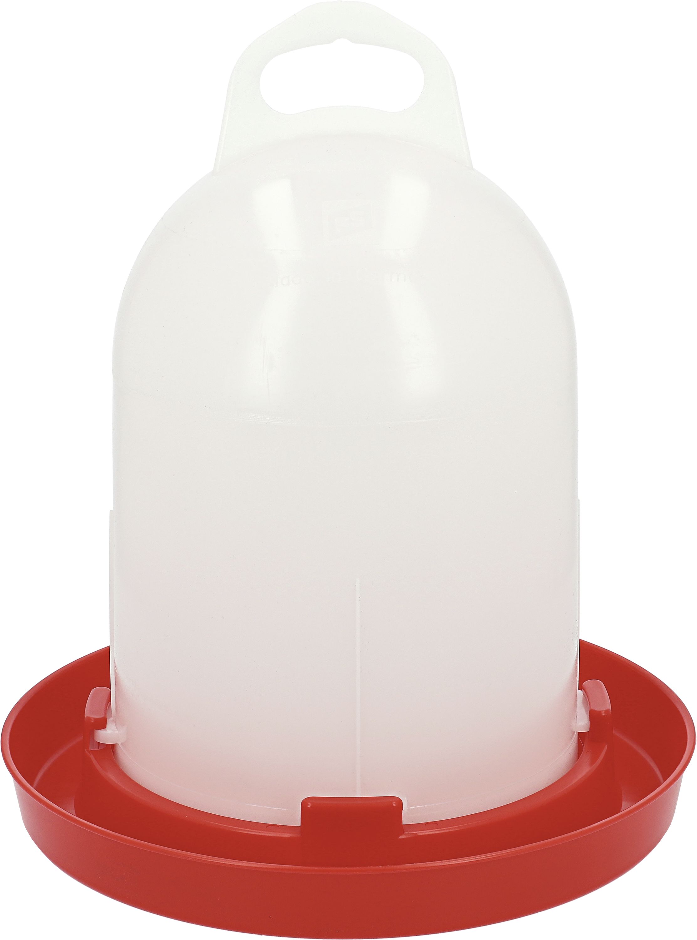 Stükerjürgen Geflügeltränke 5,5 l, Kunststoff, rot; weiß, 21782