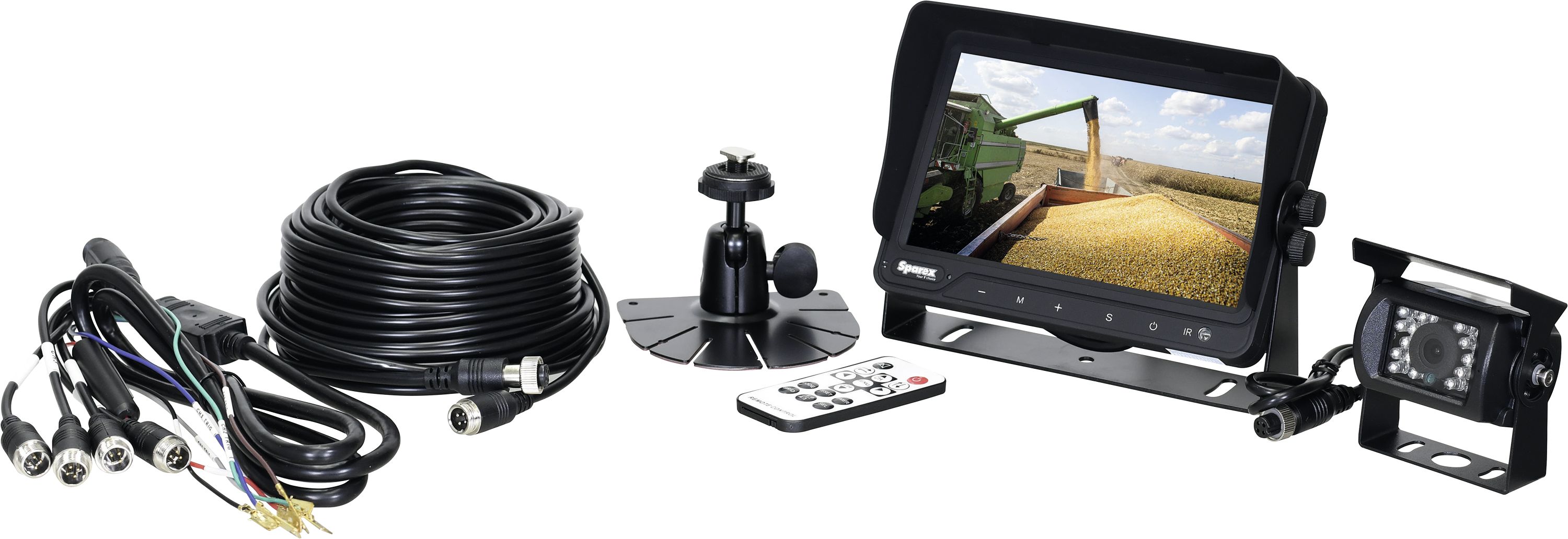 Rückfahrkamera mit 7 "-Touchscreen-Monitor