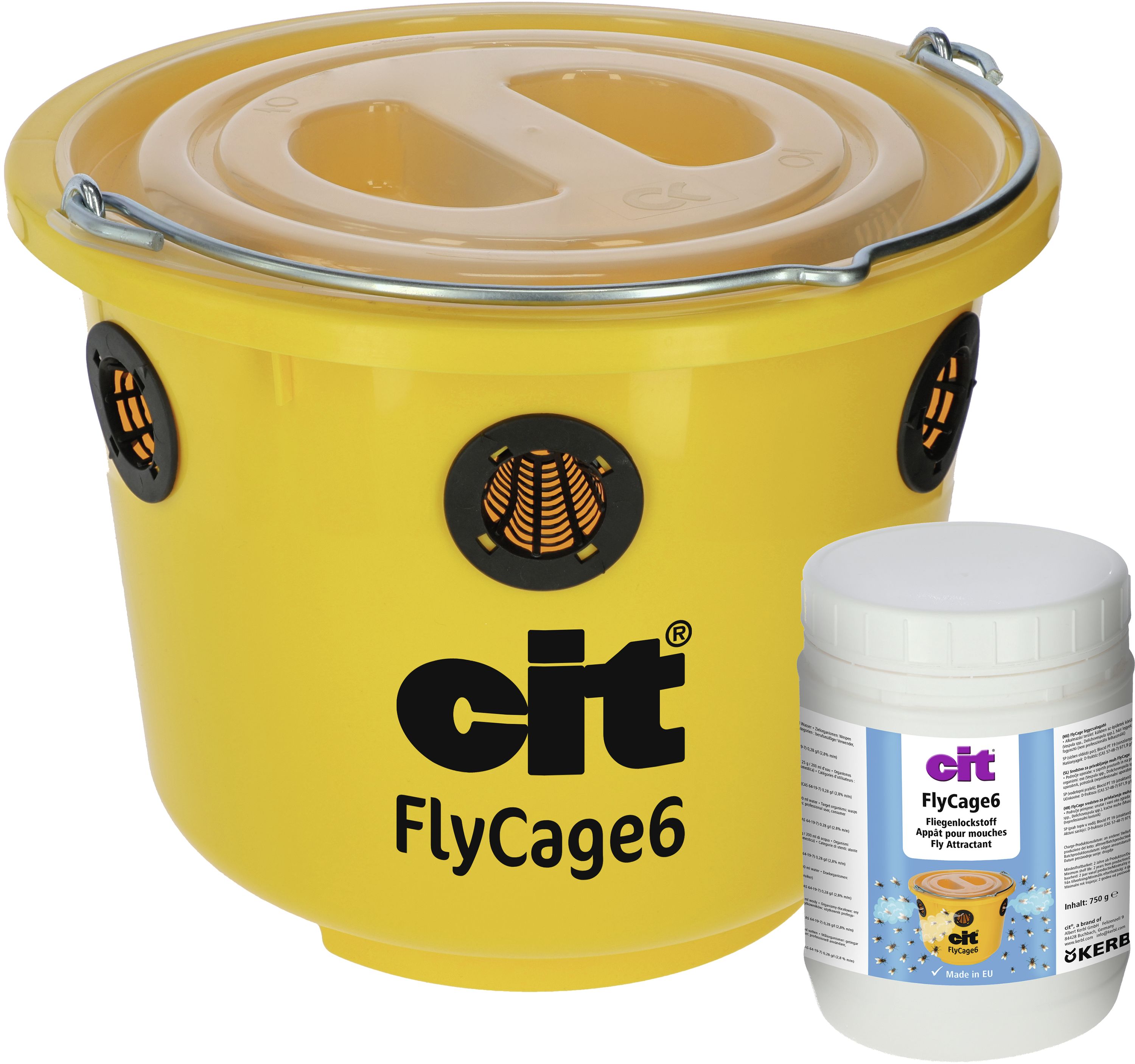 cit Fliegenfalle "FlyCage6" 6 l für den Außenbereich, 299135