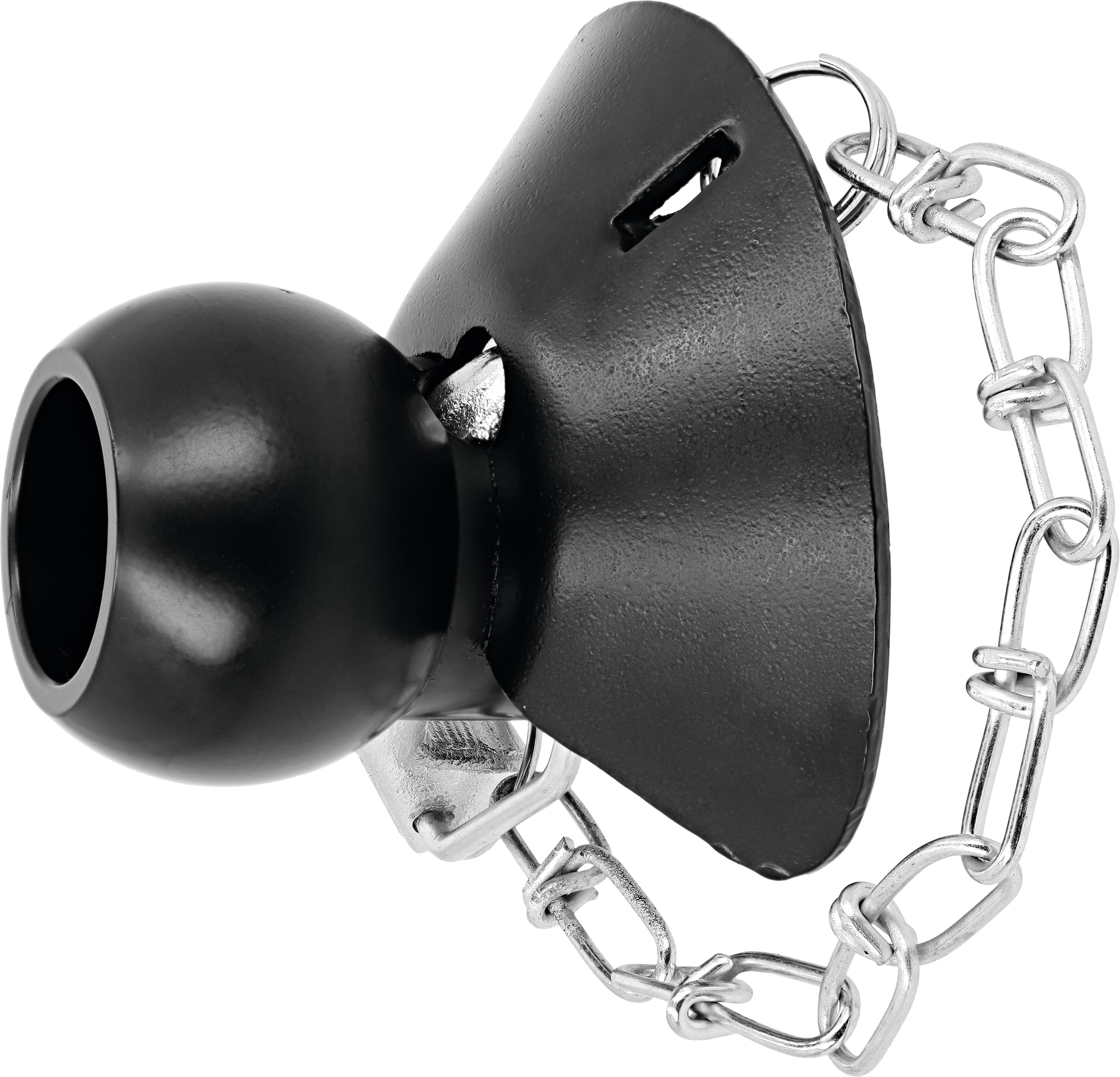 Kugelfangprofil "High Performance" Kat. 3, 37,1 x 64 mm, für Unterlenkerfanghaken, mit Kette und Klappsplint, 91452