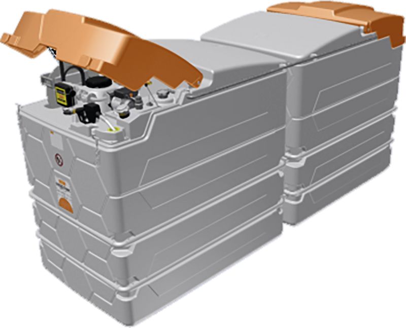Cemo Verbinder für die Längsaufstellung, für Tankanlage Cube 2.500 l + Erweiterungseinheit I, 10666
