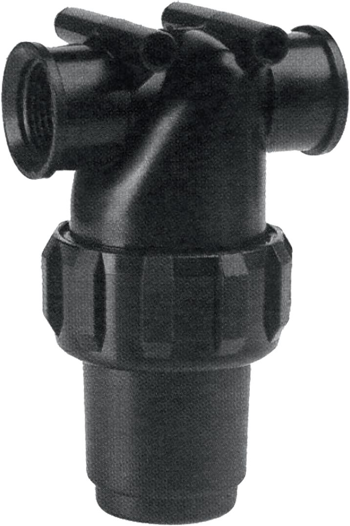 Agrotop Druckleitungsfilter "324-4" Filter 32 M rot, Edelstahl/41 cm², G 1" IG BSP, max. 14 bar, 11025