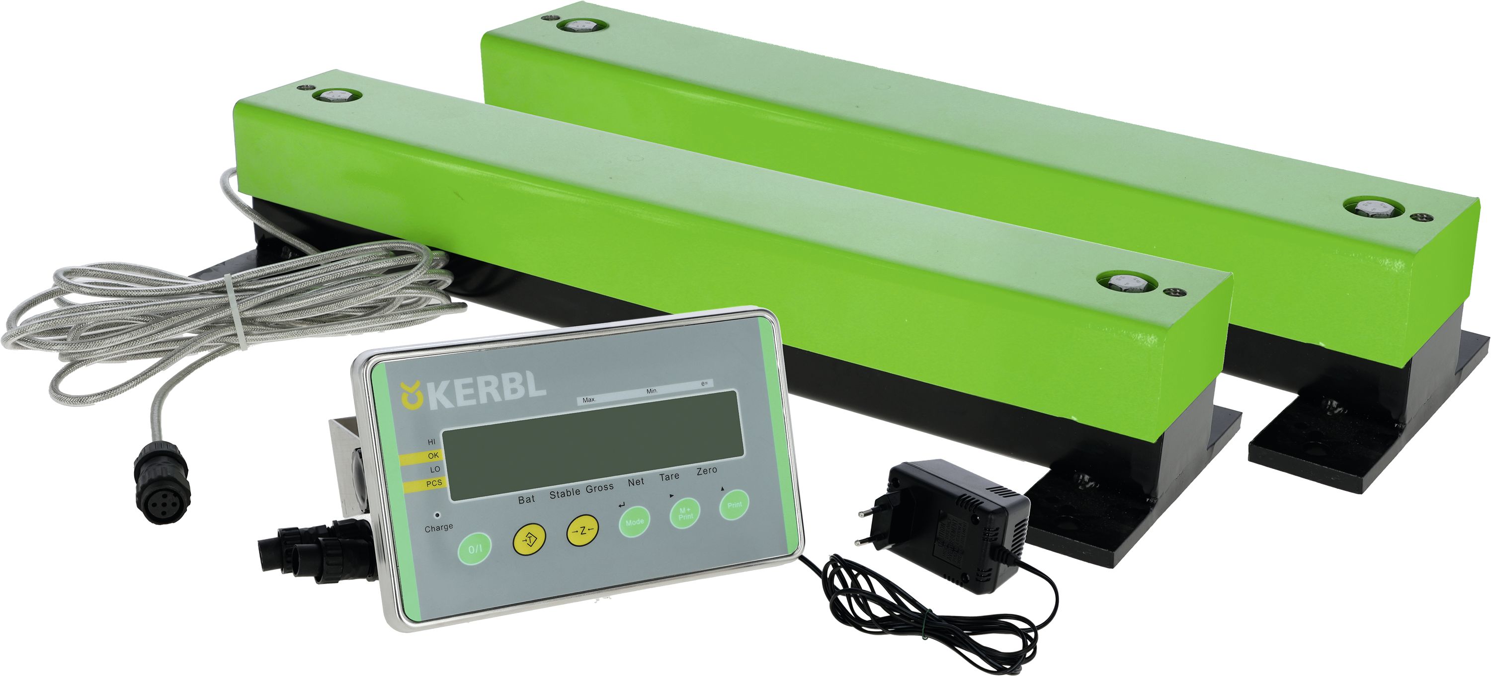 KERBL Wiegeset "AniScale" Wägebereich 0 – 1.500 kg, Länge 600 mm, 291365