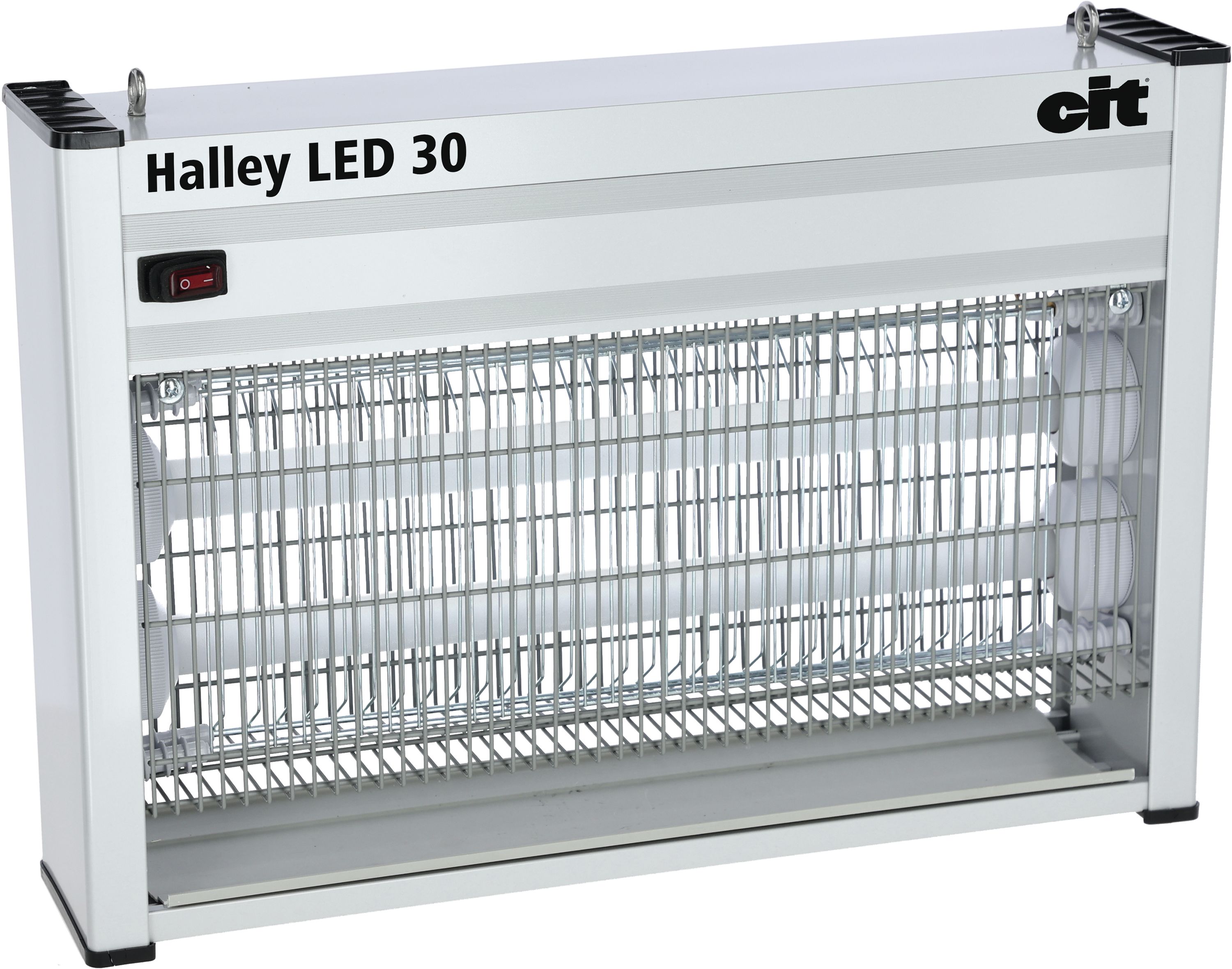 Halley Fliegenvernichter "LED 30" 24 W UVA-LED, blau, max. 150 m², Aluminiumgehäuse, IP X4, 299991
