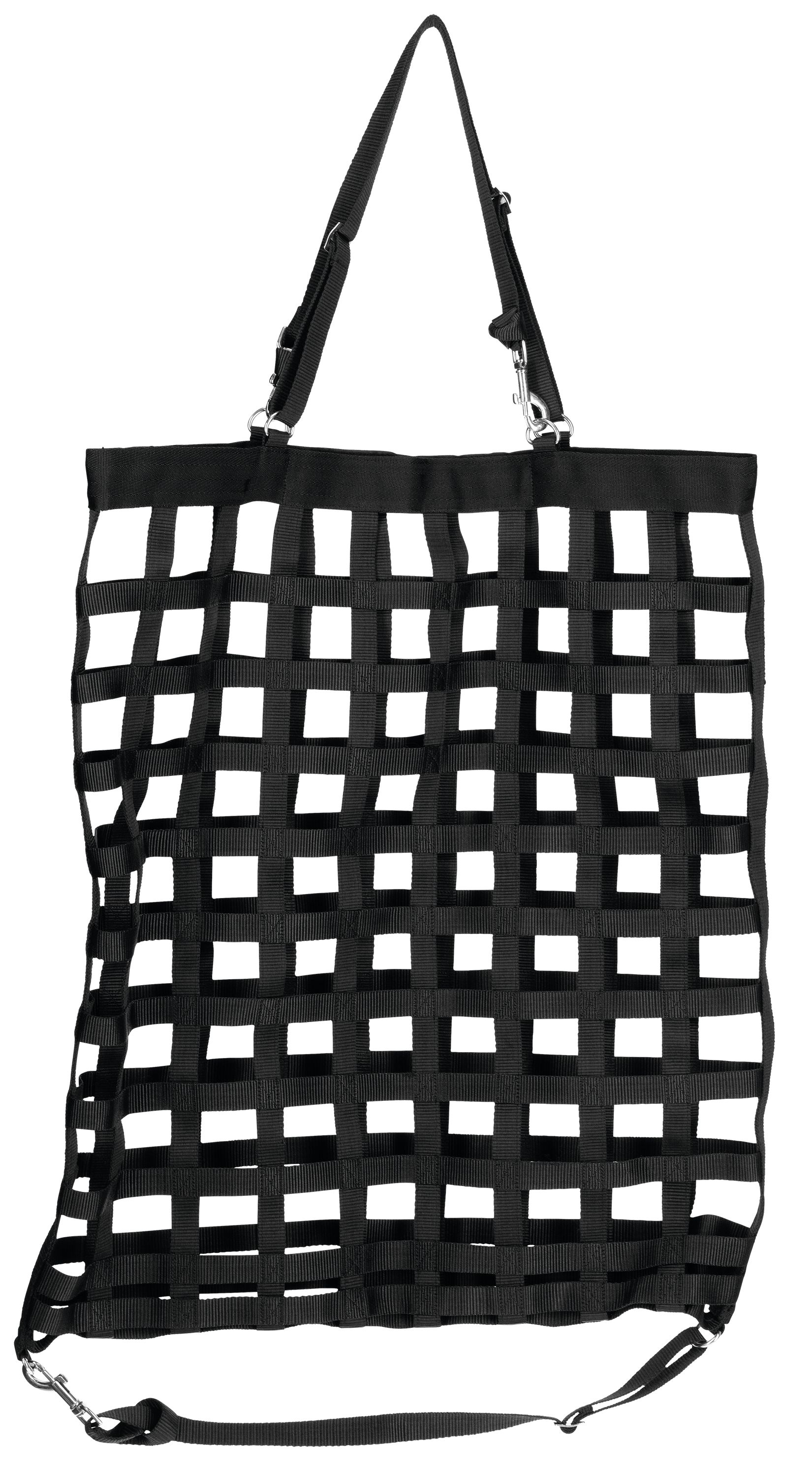 KERBL Heutasche 68 x 55 cm, Maschenweite 50 x 50 mm, mit Schlaufen und Karabiner zur Befestigung, 3228273