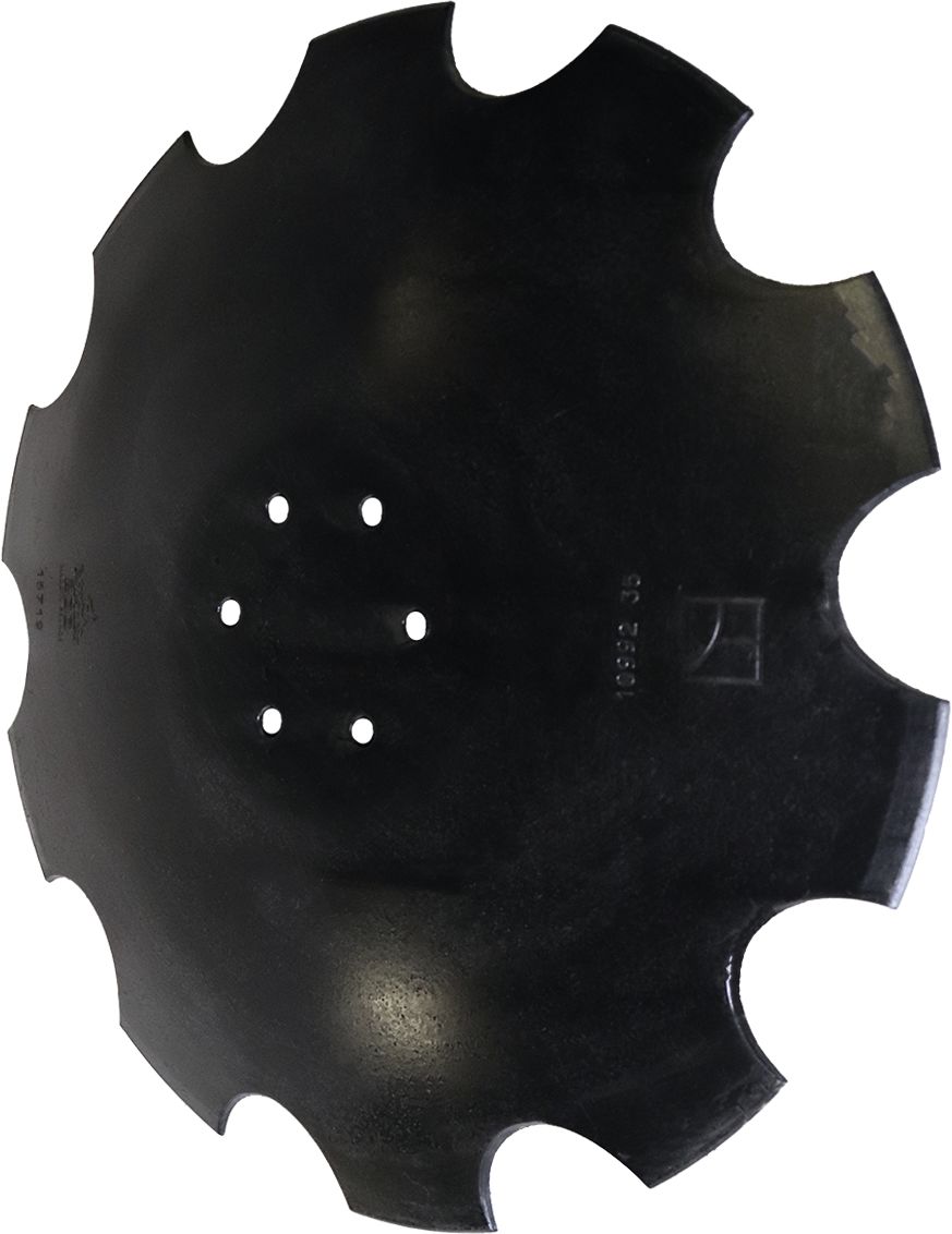 NIAUX 200 Eggenscheibe 510 x 5 mm, LK 98 mm, gewölbt, gezahnt, für Vogel & Noot, 31-0956