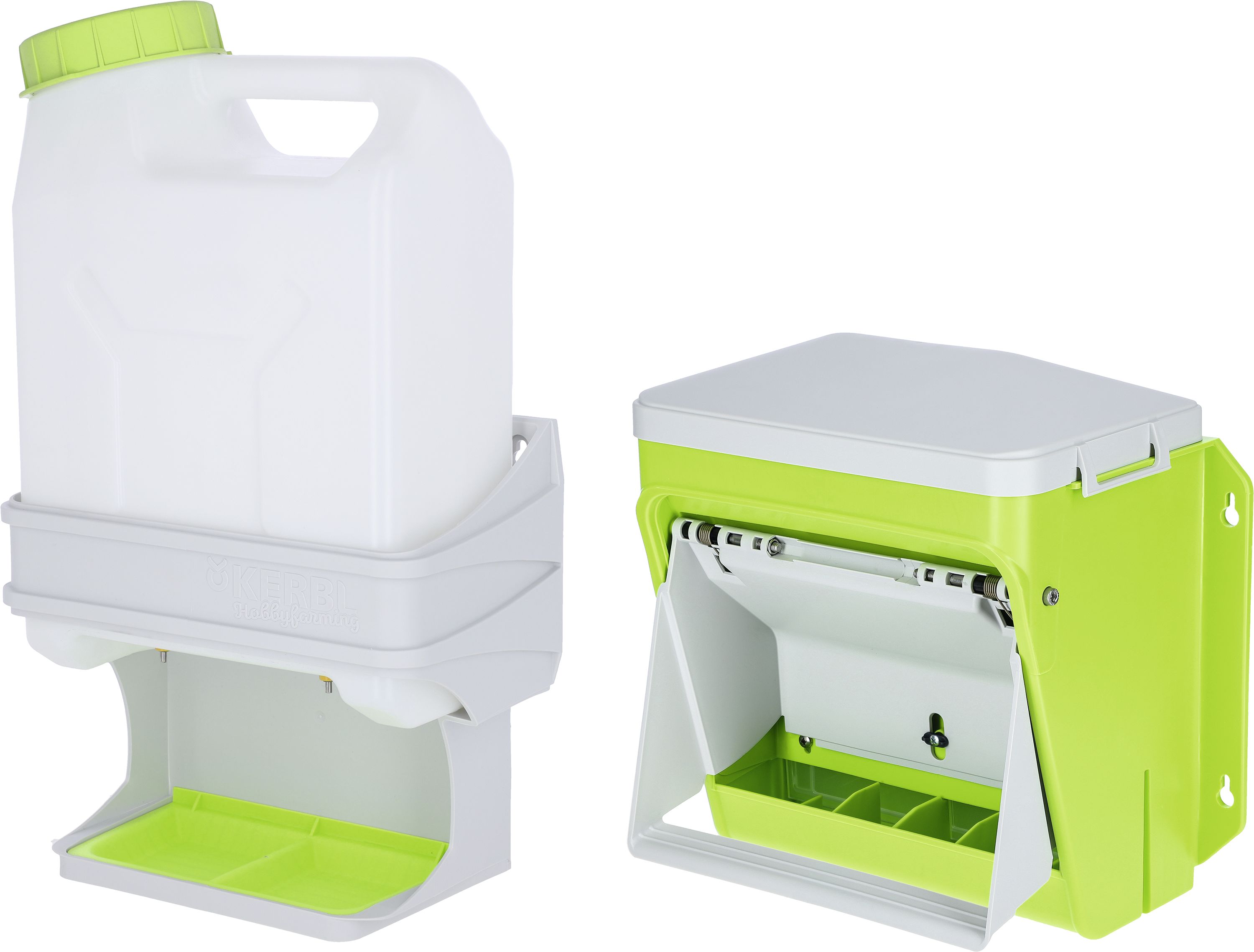 SmartCoop Futterautomat mit Geflügeltränke 7,5 kg; 10 l, für Hühner, 70660