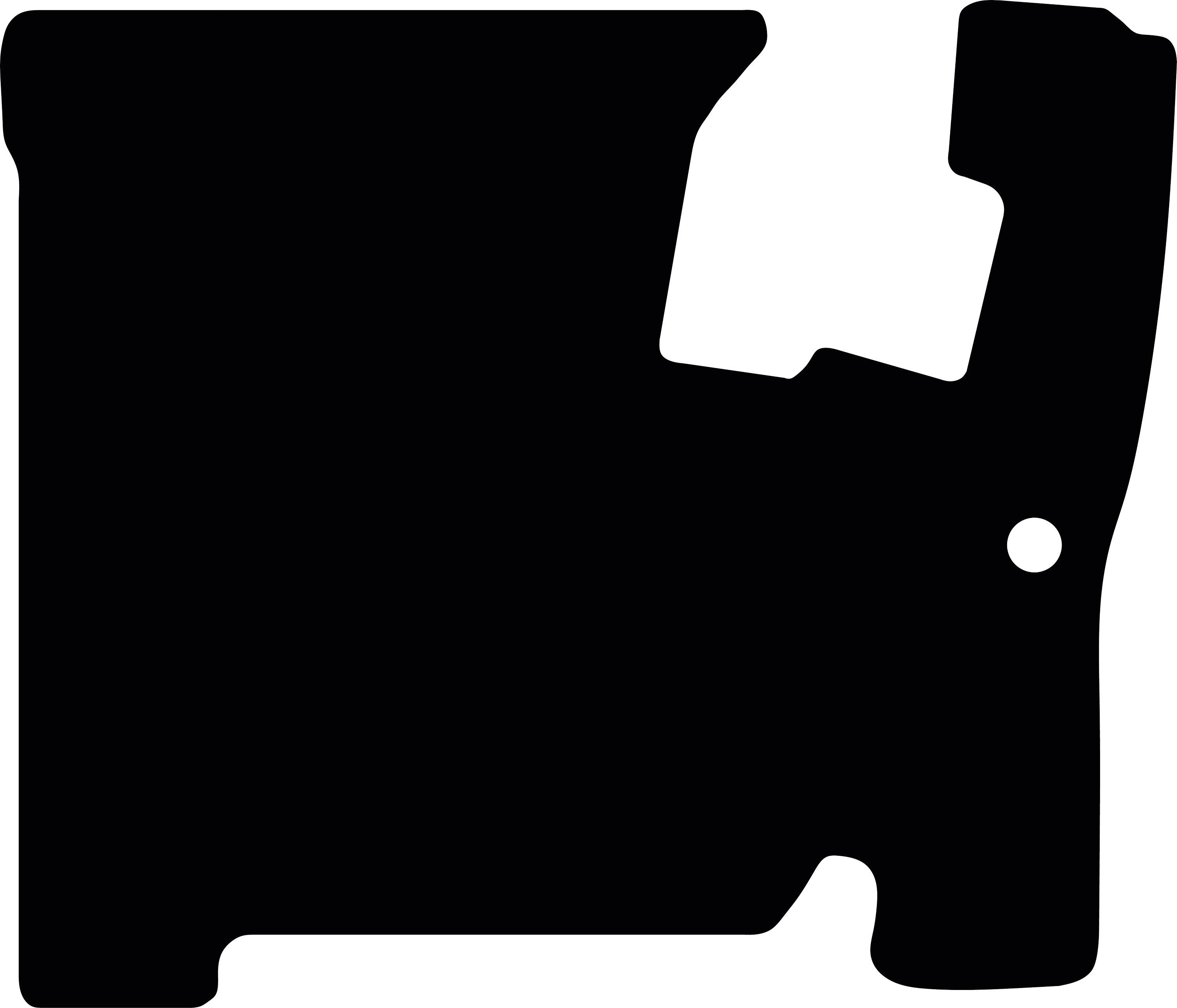 Fußmatte Velours schwarz, für Liebherr Umschlagmaschine LH 26 M Timber, 2 Pedale rechts ohne Lenkrad, ab Bj. 24