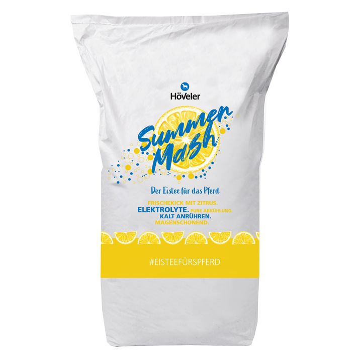 Höveler Summer Mash zucker- und stärkearm, zum Einweichen mit kaltem oder warmem Wasser 15 kg Sack