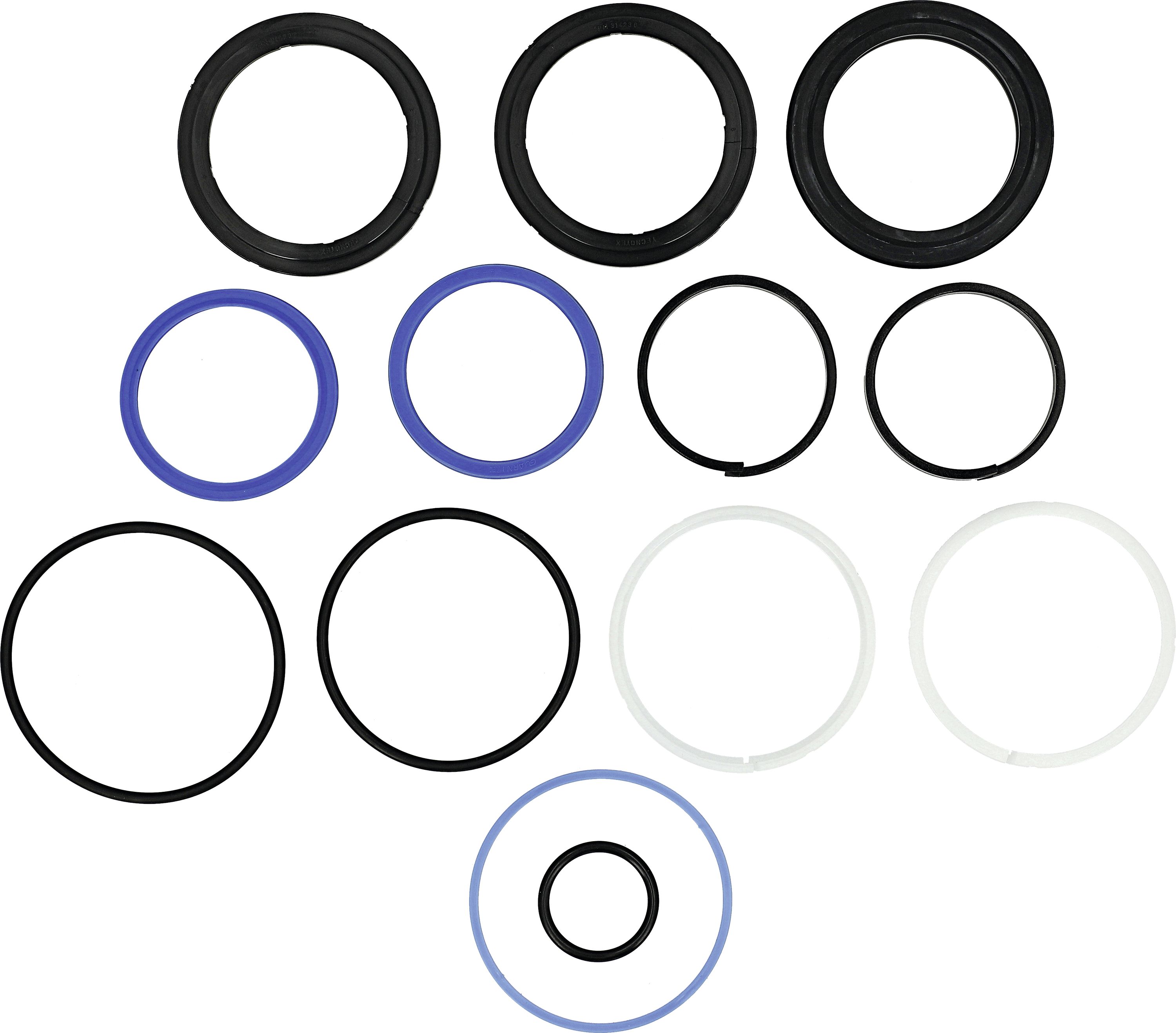 Posch Dichtungssatz für Hydraulikzylinder 80 x 55 x 1000 Holzspalter HydroCombi 13, 80 x 55 x 650 Sägespalter Spaltfix 300, Z330 9557