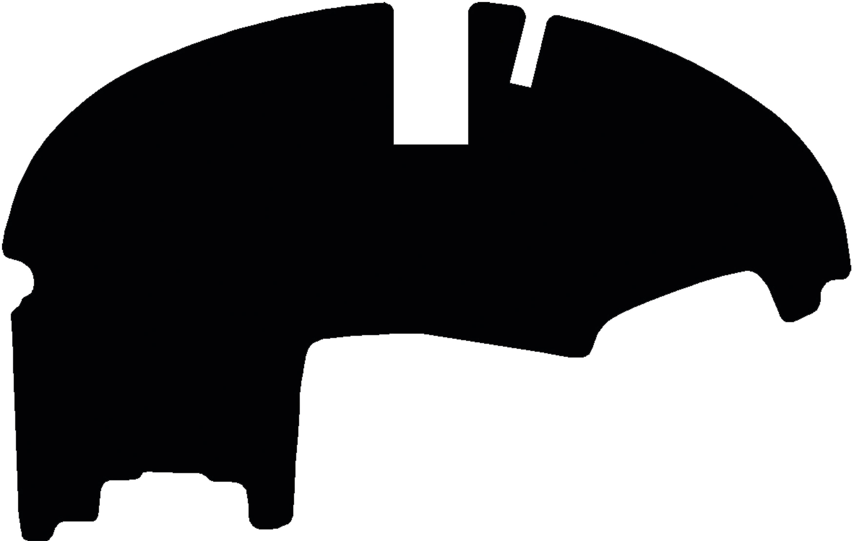 Fußmatte Velours schwarz, für Krone Mähaufbereiter Big X, Big M, ab Bj. 13