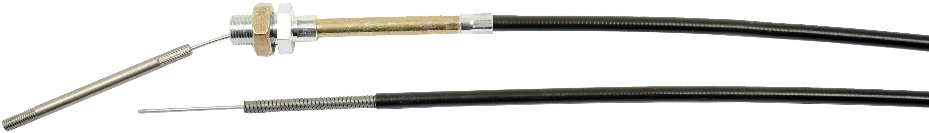 Bowdenzug 960 mm ohne Zugknopf, für Absteller Case IH Traktor 323, 383, 423, Mähdrescher 453