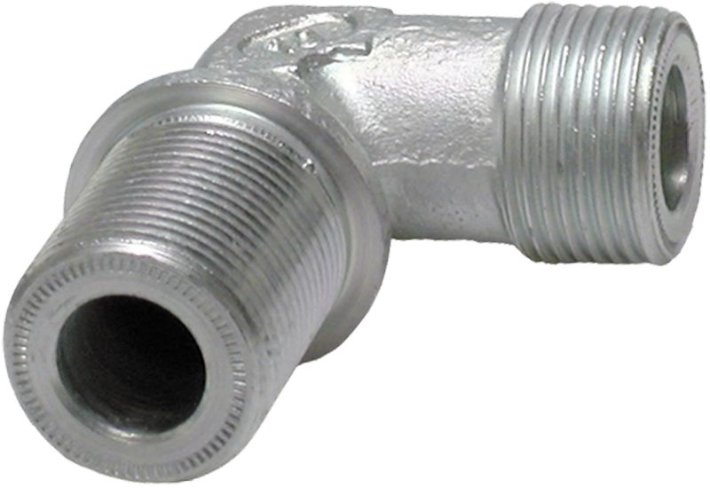 Winkel-Einschraubverschraubung "WA-FI", 90 °, M 26 x 1,5 AG, Schott M 26 x 1,5 AG, Druckluft