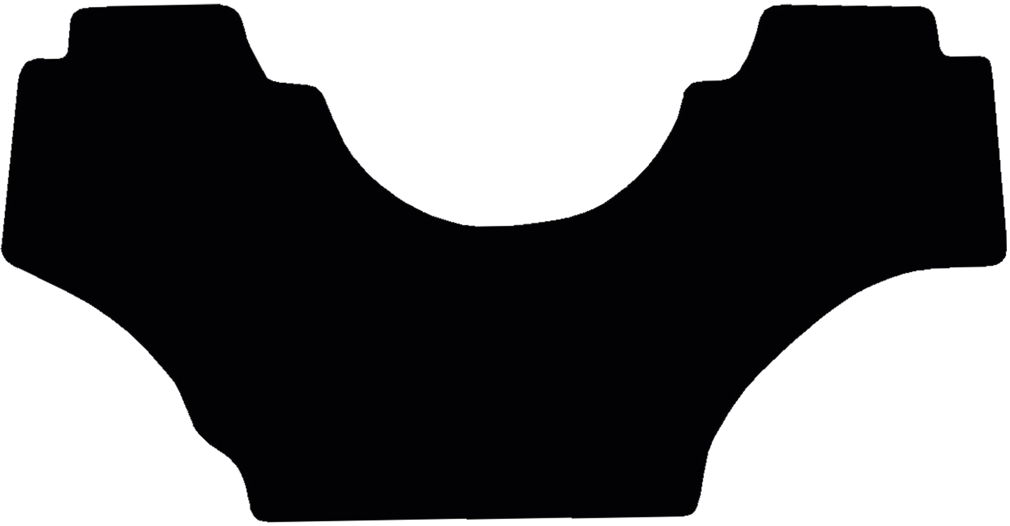 Fußmatte Velours schwarz, für McCormick Traktor X4.35, X4.60, ab Bj. 14