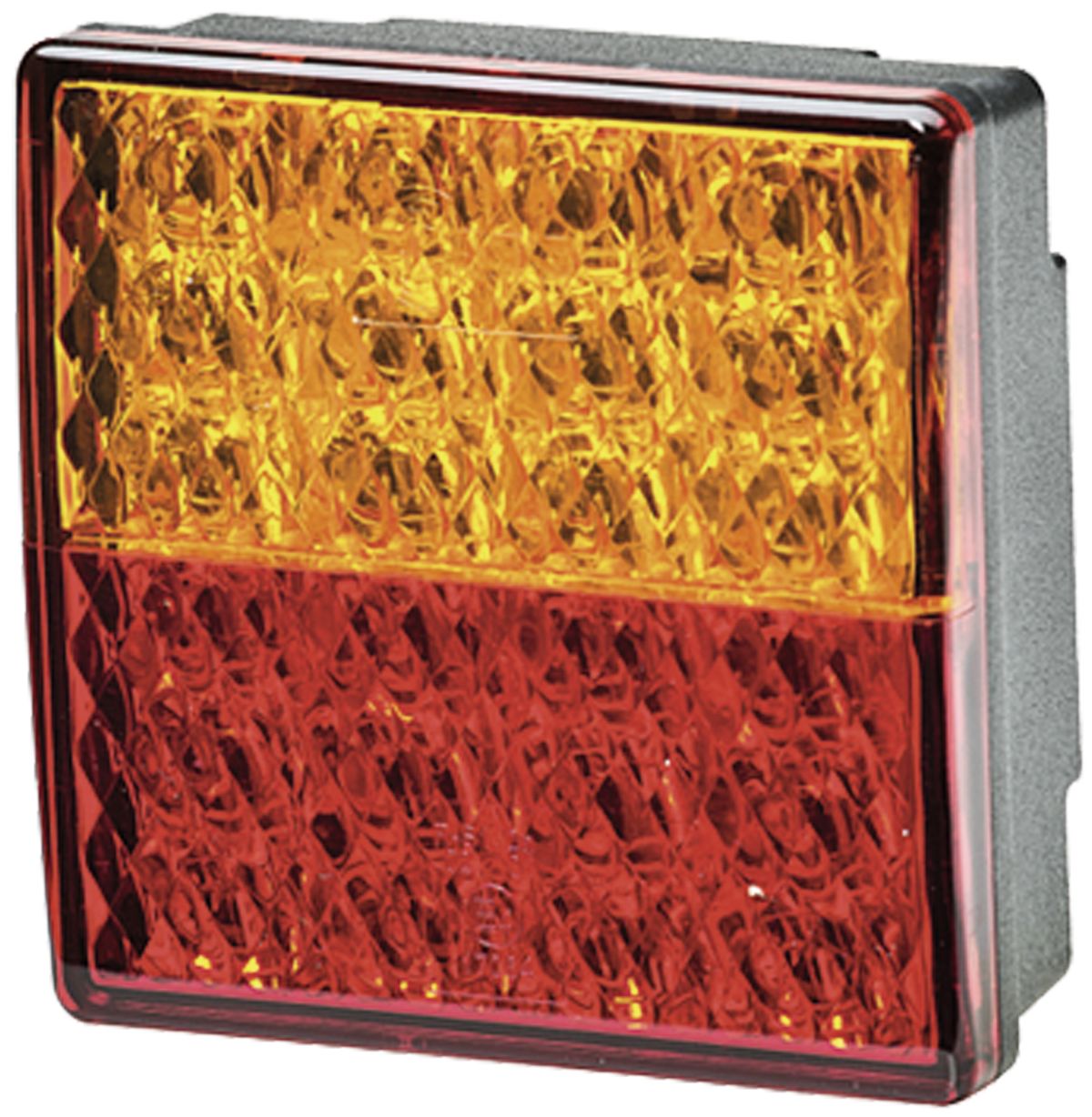 Hella LED-Schlussleuchte links/rechts 12 V DC, 80 x 80 x 33,7 mm, Schluss-, Brems-, Blinklicht, 2SD 357 029-001