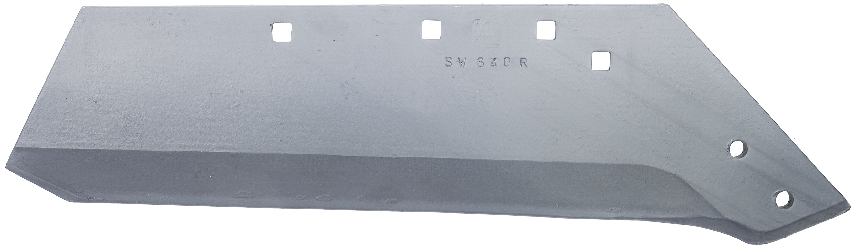 Wechselspitzenschar, links, geschnittene Ware, SW 640 L, für Regent