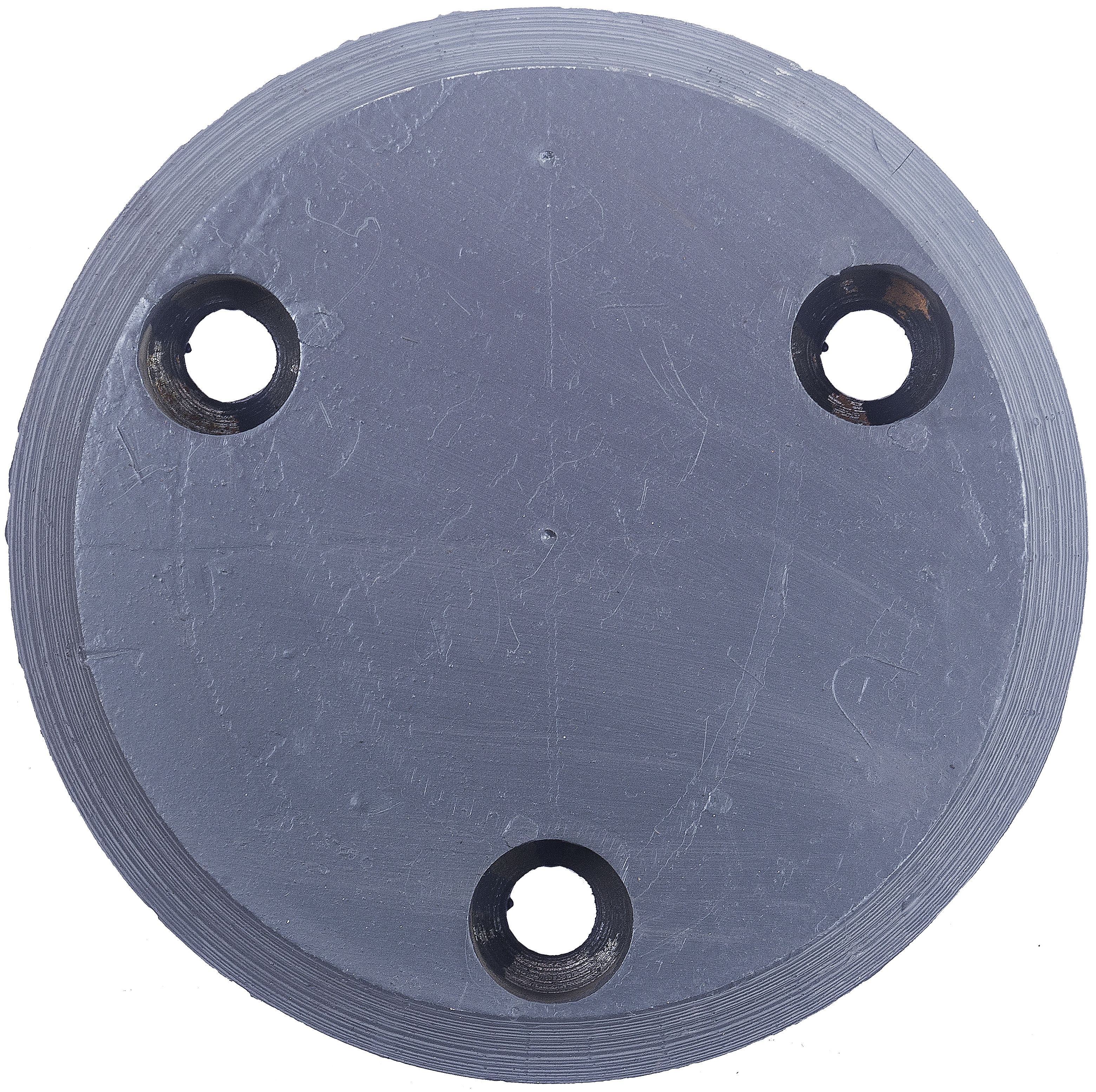 Gleitteller 3 Bohrungen, Stärke 40 mm, für Kronberger Schneepflüge