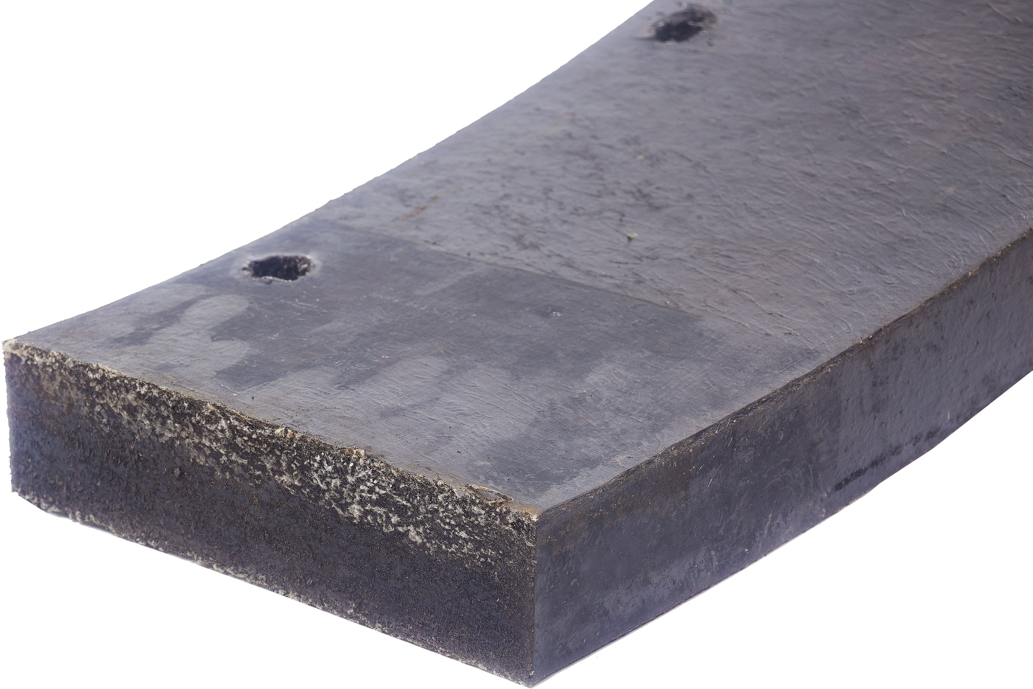 Schürfleistensatz für Kronberger / Hydrac U-III-300 L, 2.915 x 200 mm, Stärke 50 mm, Gummi