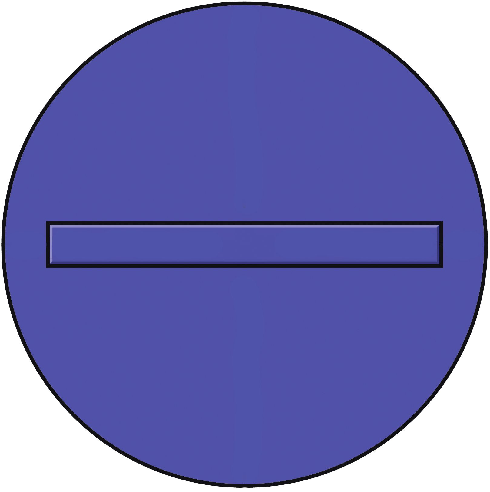 Faster Markierungsclip blau - für Staubschutzkappe