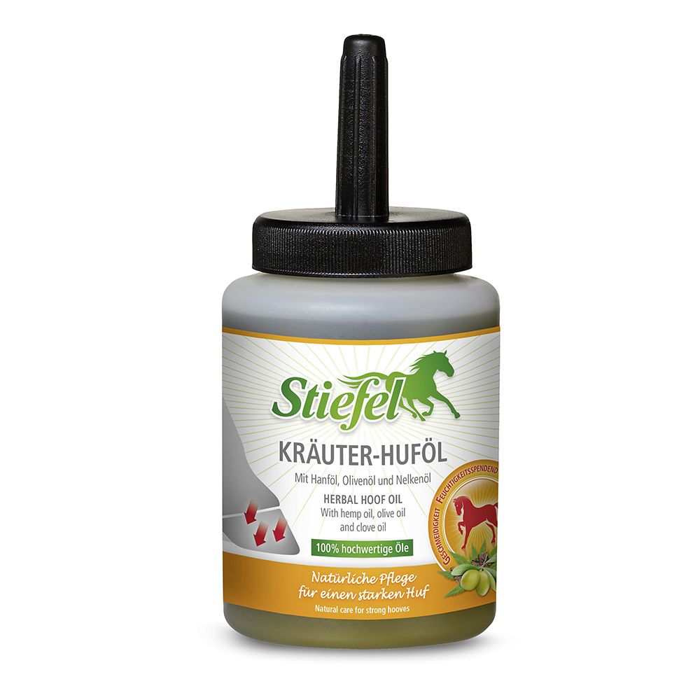 Stiefel Kräuter-Huföl mit Olivenöl 450 ml Flasche