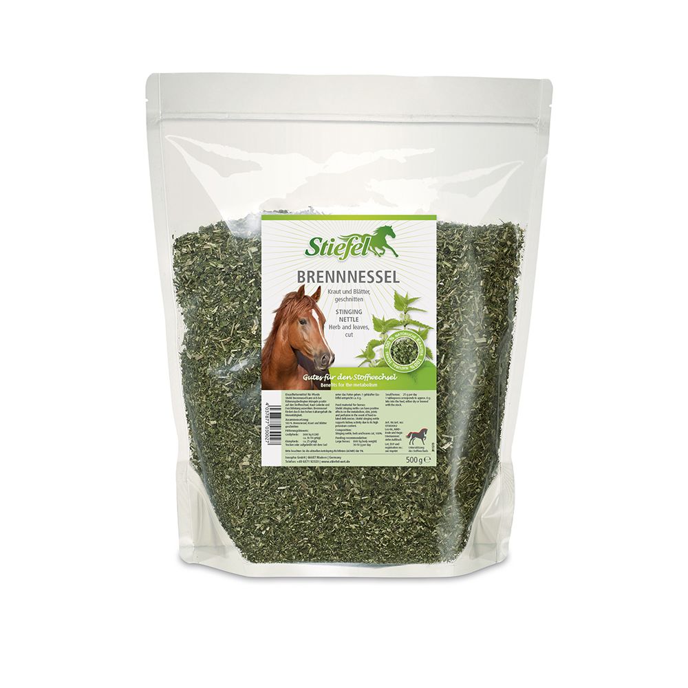 Stiefel Brennnessel ohne Zusätze getrocknet 500 g Beutel
