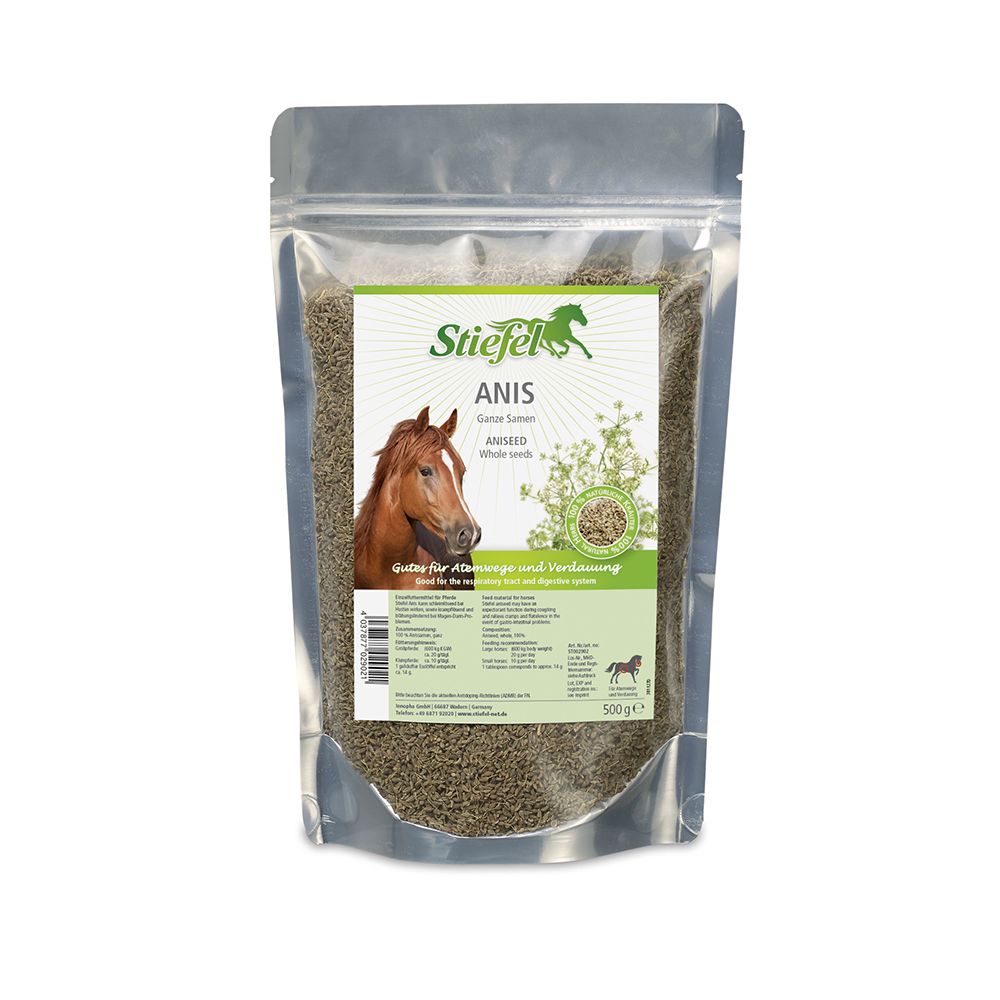 Stiefel Anis ganze Anissamen getrocknet 500 g Beutel