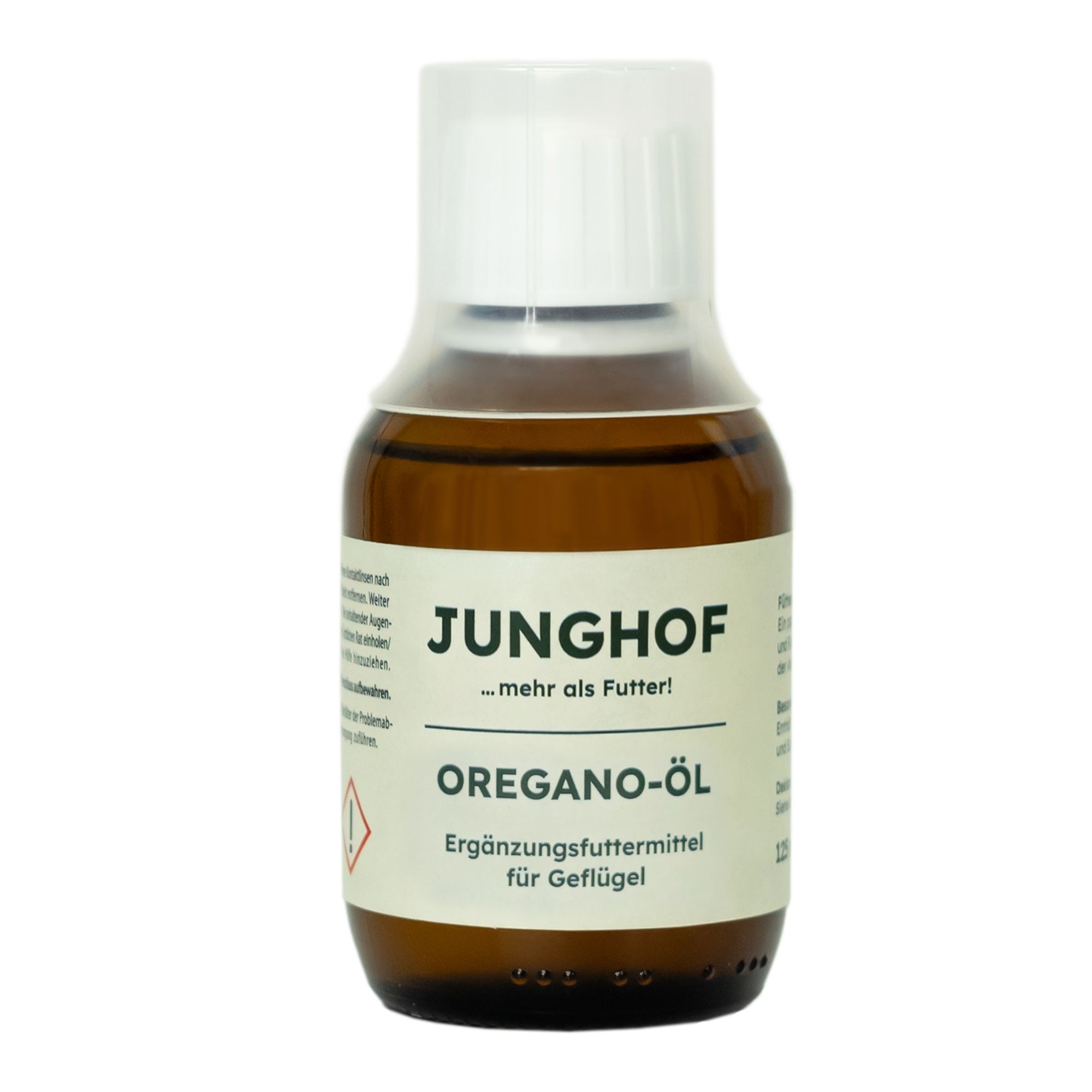 Junghof Oregano-Öl für Geflügel flüssig 125 ml Flasche