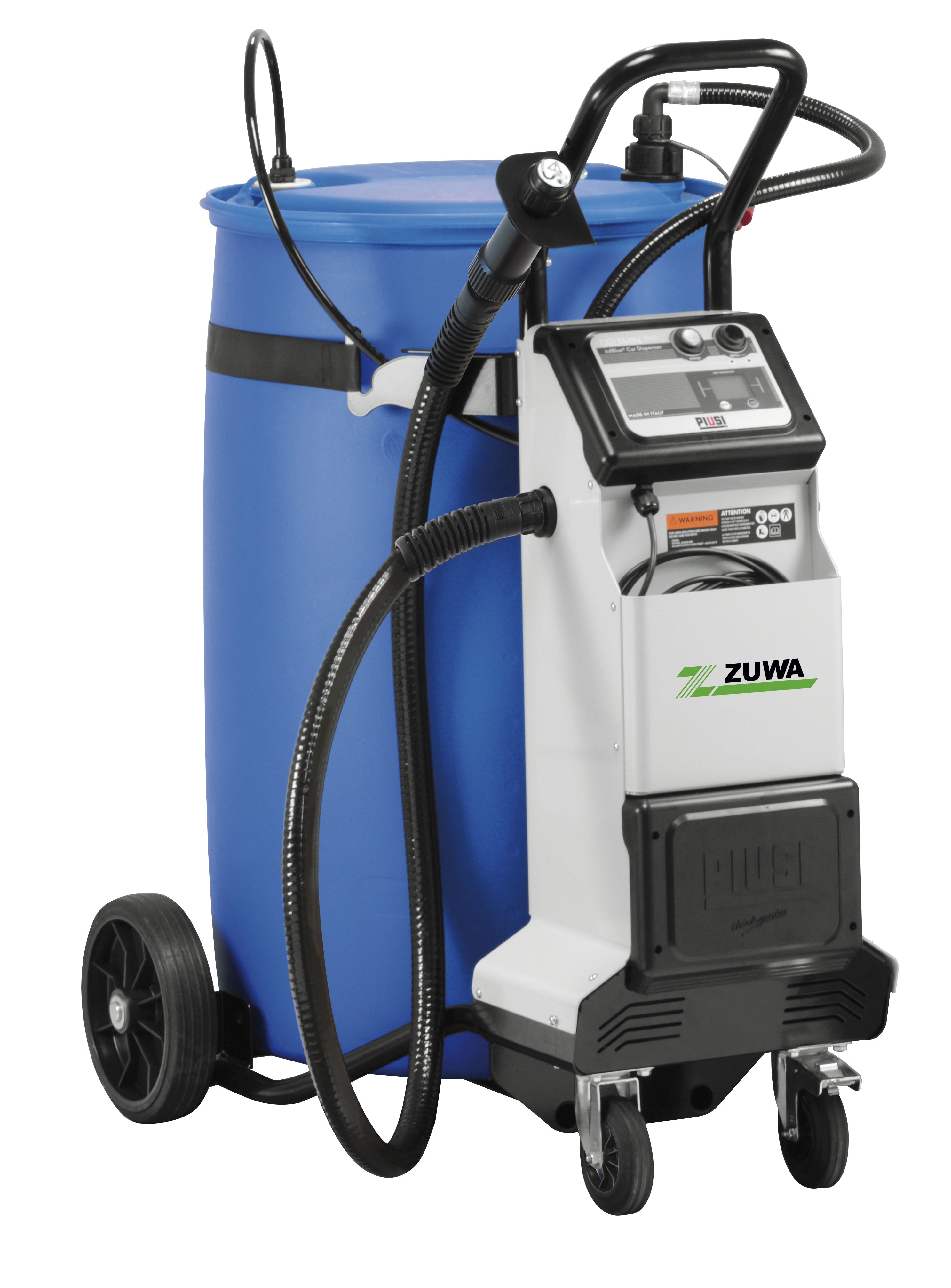 DELPHIN PRO f. Harnstoff (AUS 32, AdBlue ) , 230 V fahrbare Tankstelle f. PKW u.Transporter-Betankung
