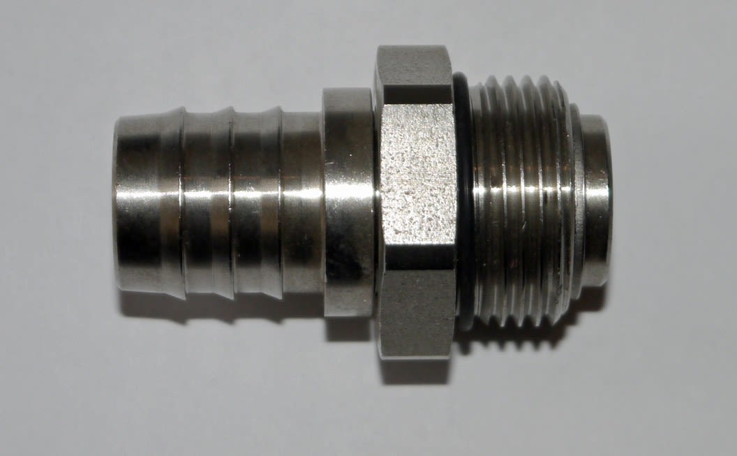 Patzelt INOX m.Stutzen f.AZ60 INOX R ¾“AG+S.DN19 KF14132000