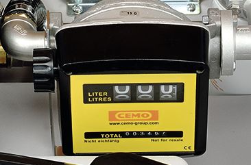 Cemo Durchflusszähler "K33" mechanisch, 3-stellig, Diesel, für Tankanlage DT-Mobil Pro ST, DT-Mobil Pro ST Combi, 10906