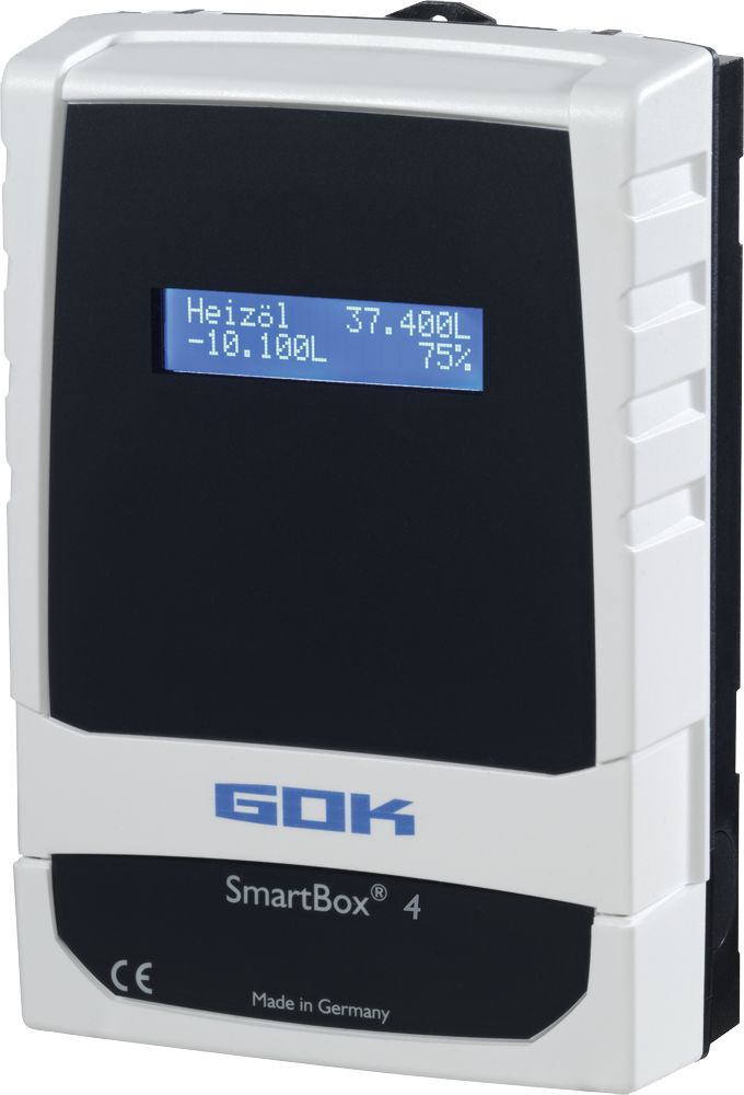 Cemo Füllstandsanzeige "GOK SmartBox 4 LAN" Datenübertragung per LAN, Anschluss 1 Sonde, 11175
