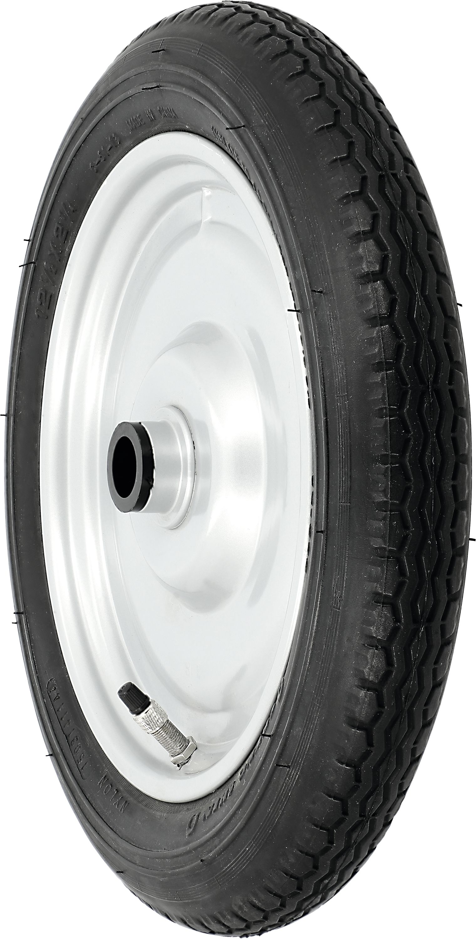 mefro Luftrad 320x60,12 1/2x2 1/4 Rille, Achse 20 x 60 mm, Nylon-Gleitlager, 101555