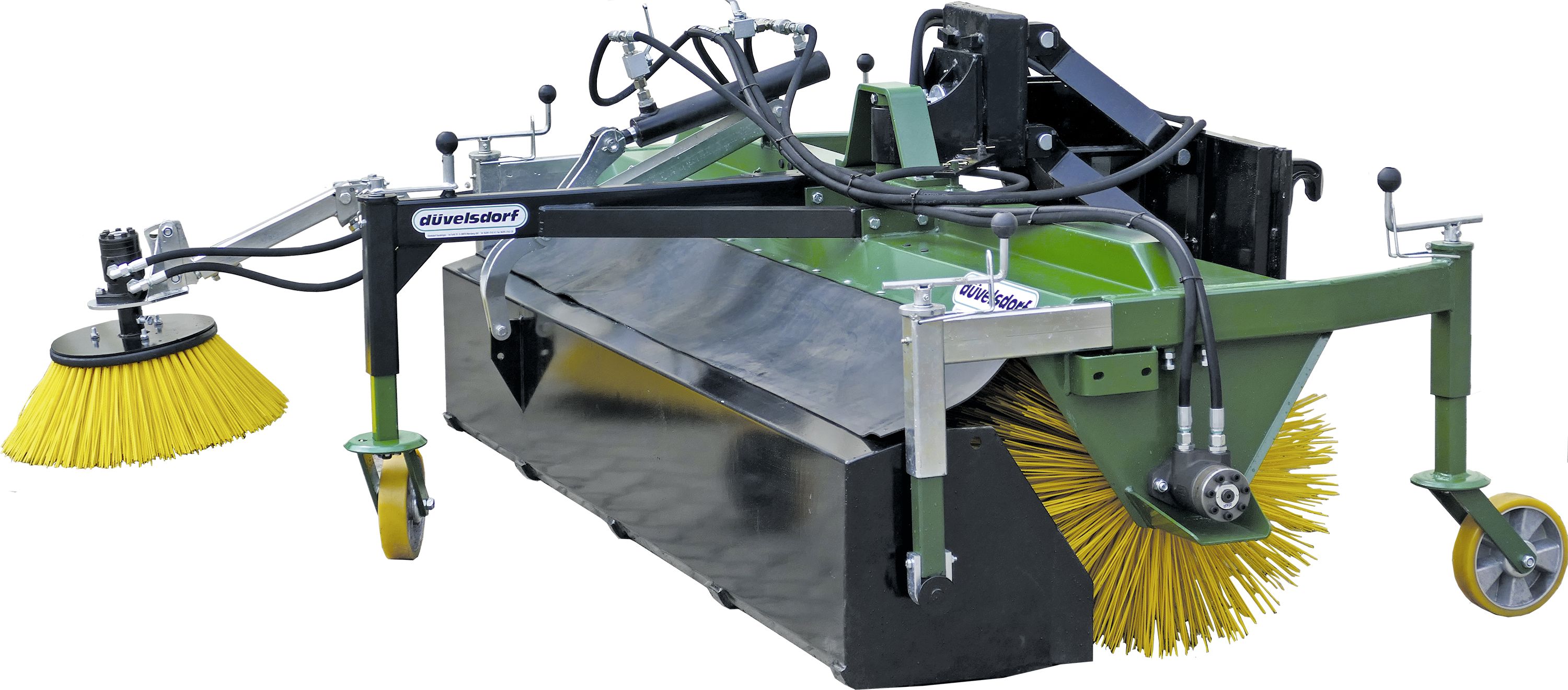 Düvelsdorf Kehrmaschine "Stratos Euro" 2,70 m, Euro-Aufnahme, 11277