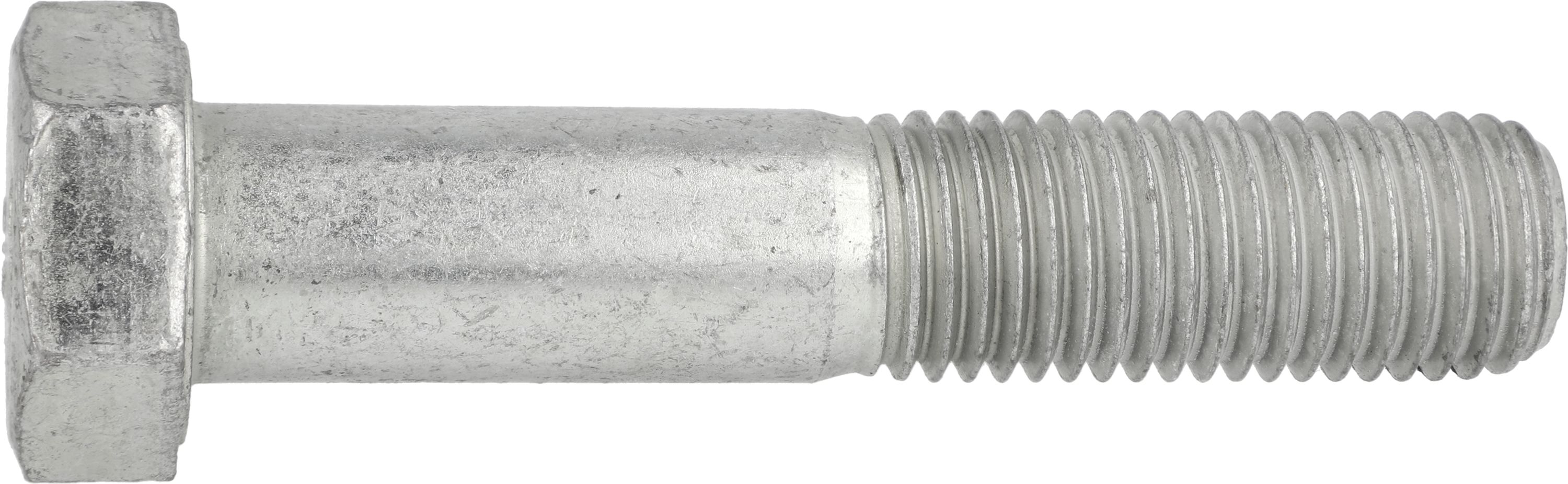 Fendt Sechskantschraube DIN 931; ISO 4014 M 20 x 100 - 8.8, mit Schaft, Stahl verzinkt gelb (A3L), X486555905000