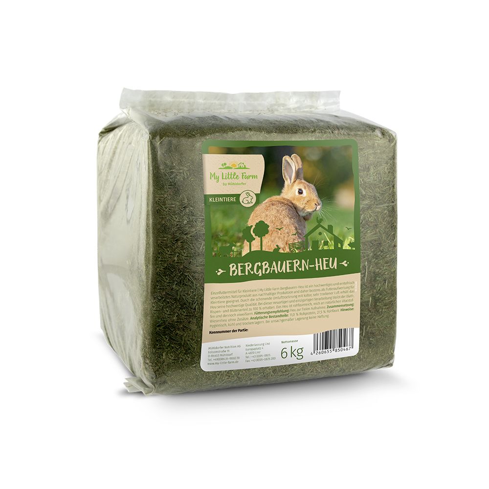 My Little Farm Bergbauern-Heu getrocknet 6 kg Sack