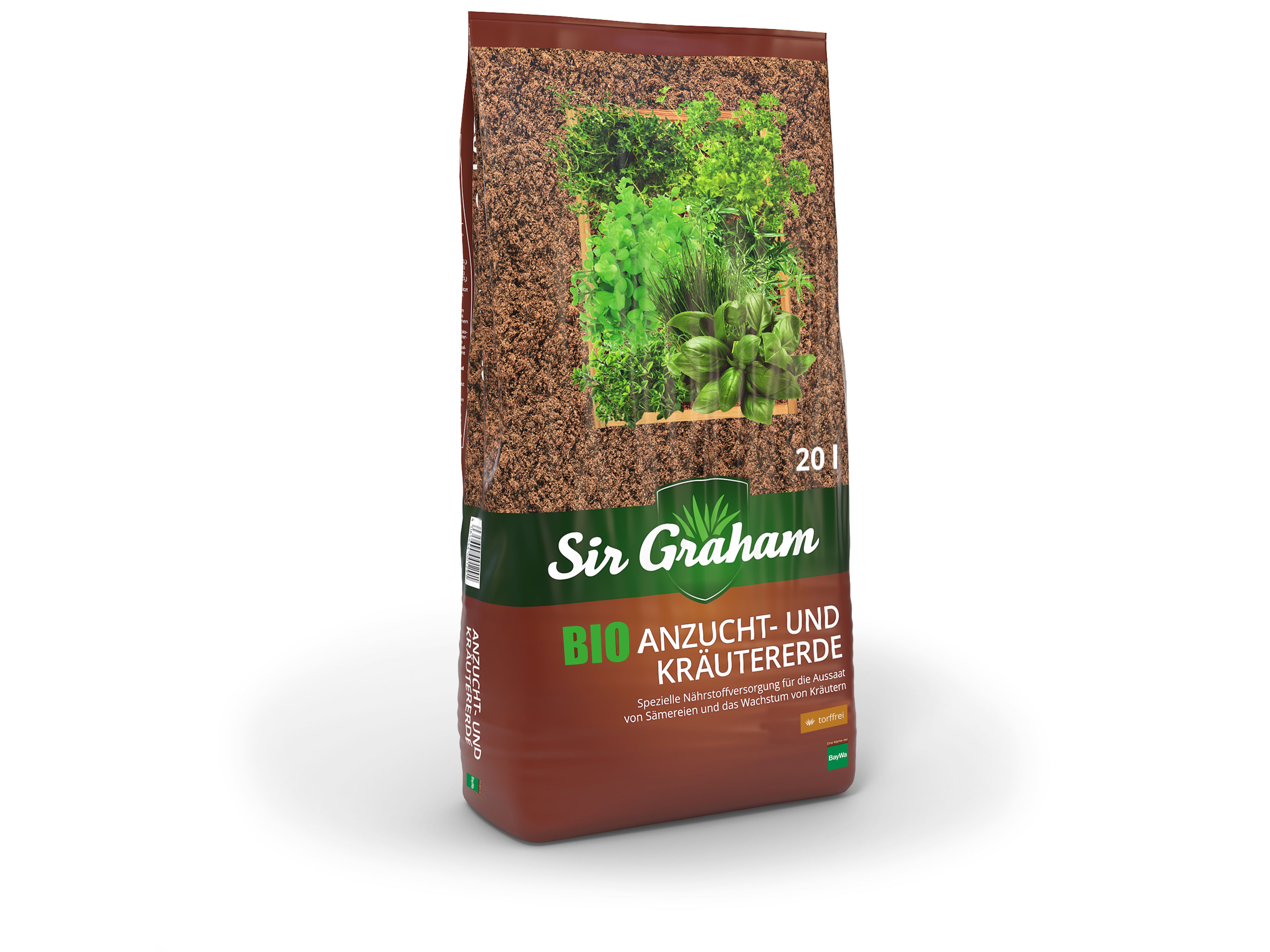 Sir Graham Bio Anzucht- und Kräutererde 20 l Sack Anzuchterde