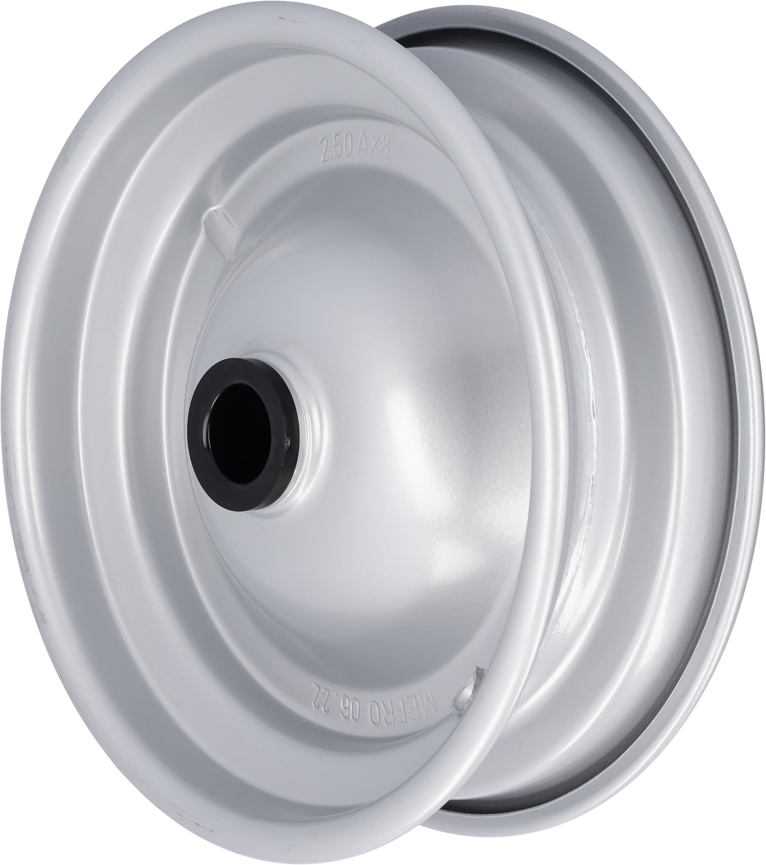 mefro Felge 2.50A x 8 Nabe 25 x 90 mm, Rollenlager, 201055
