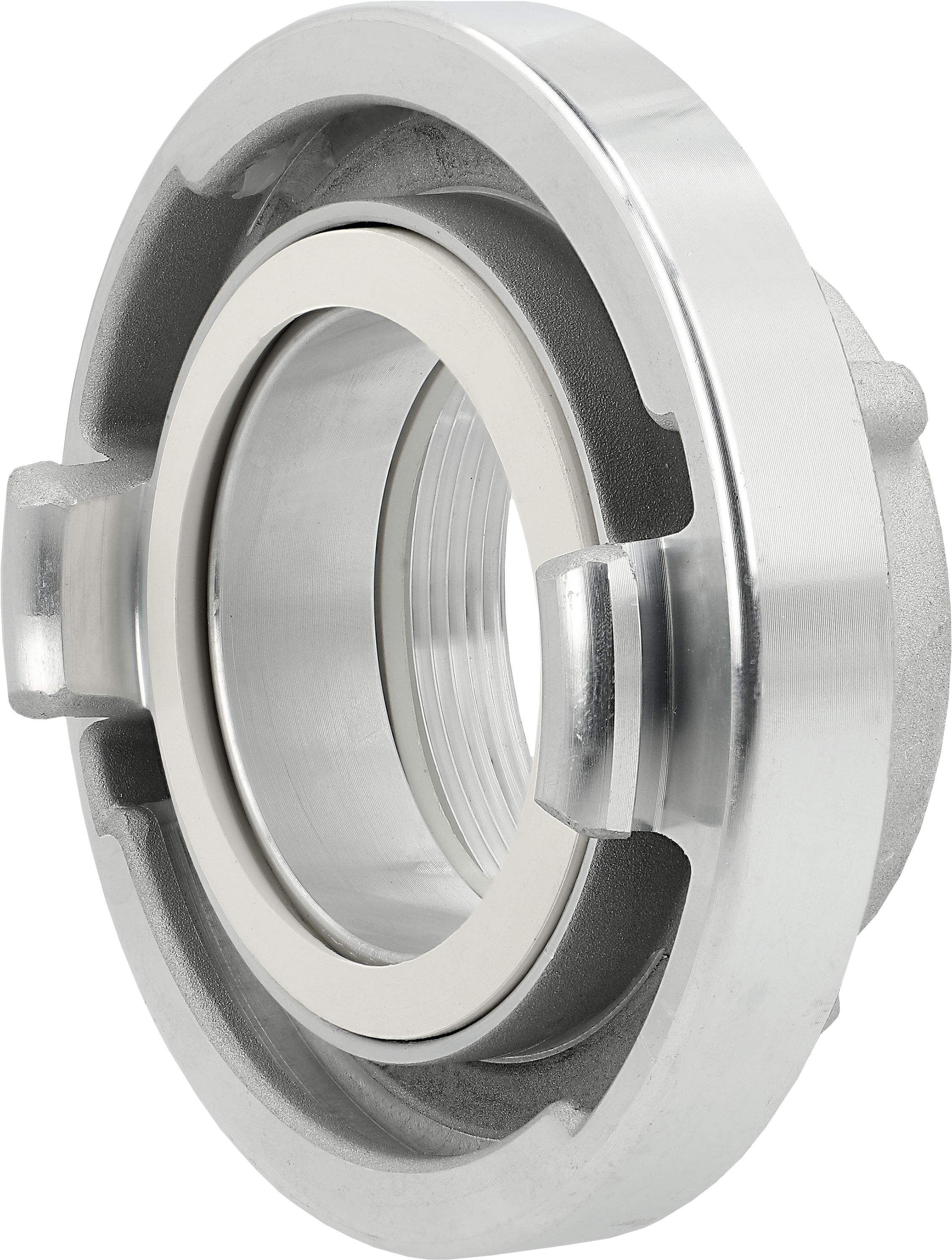 Hücobi Festkupplung Storz, 52-C, 1 1/2" IG, Aluminium, geschmiedete Knaggen, 2101 052038