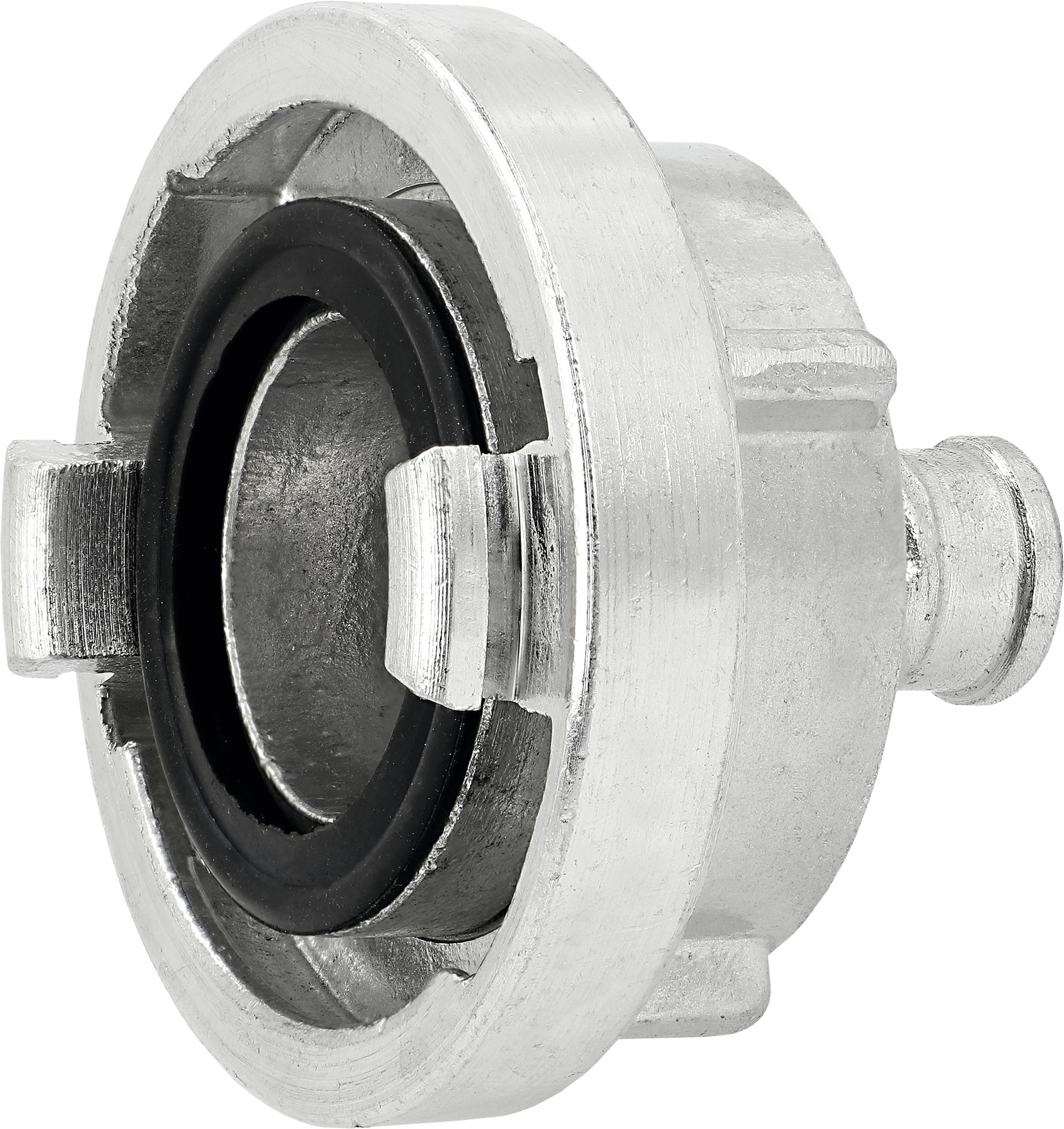 Hücobi Saugkupplung Storz, 52-C, Ø Tülle 38 mm, Aluminium, gegossene Knaggen, 2113 052038