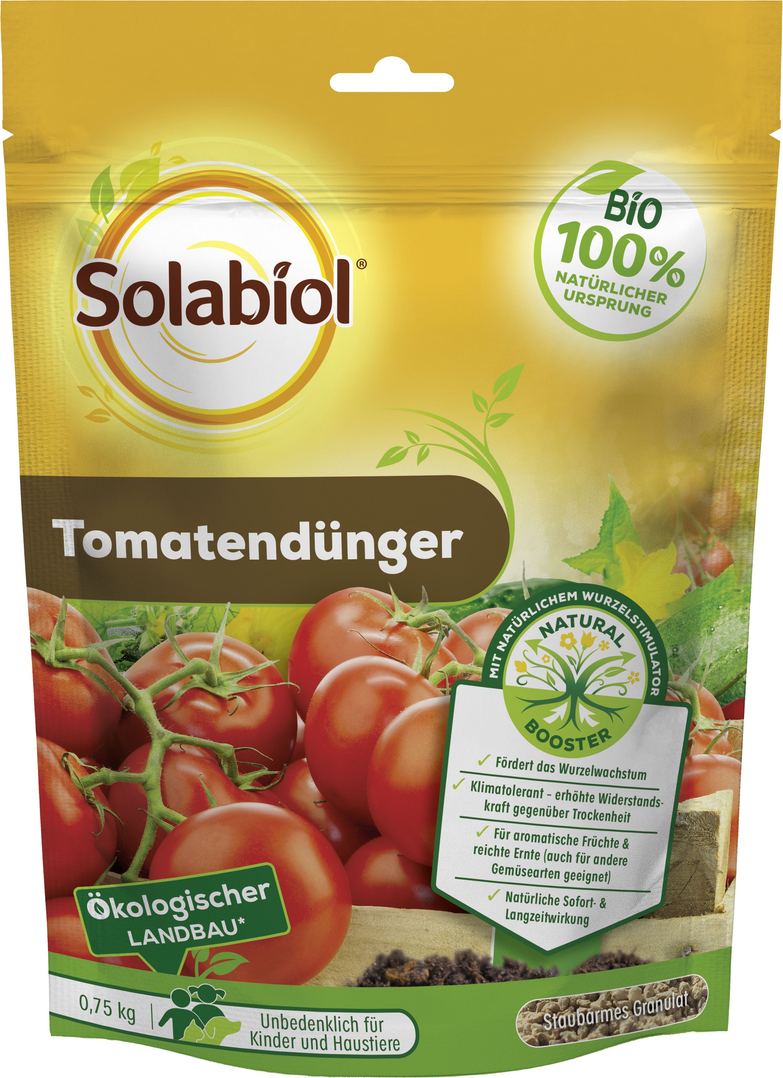 Solabiol Tomatendünger 0,75 kg